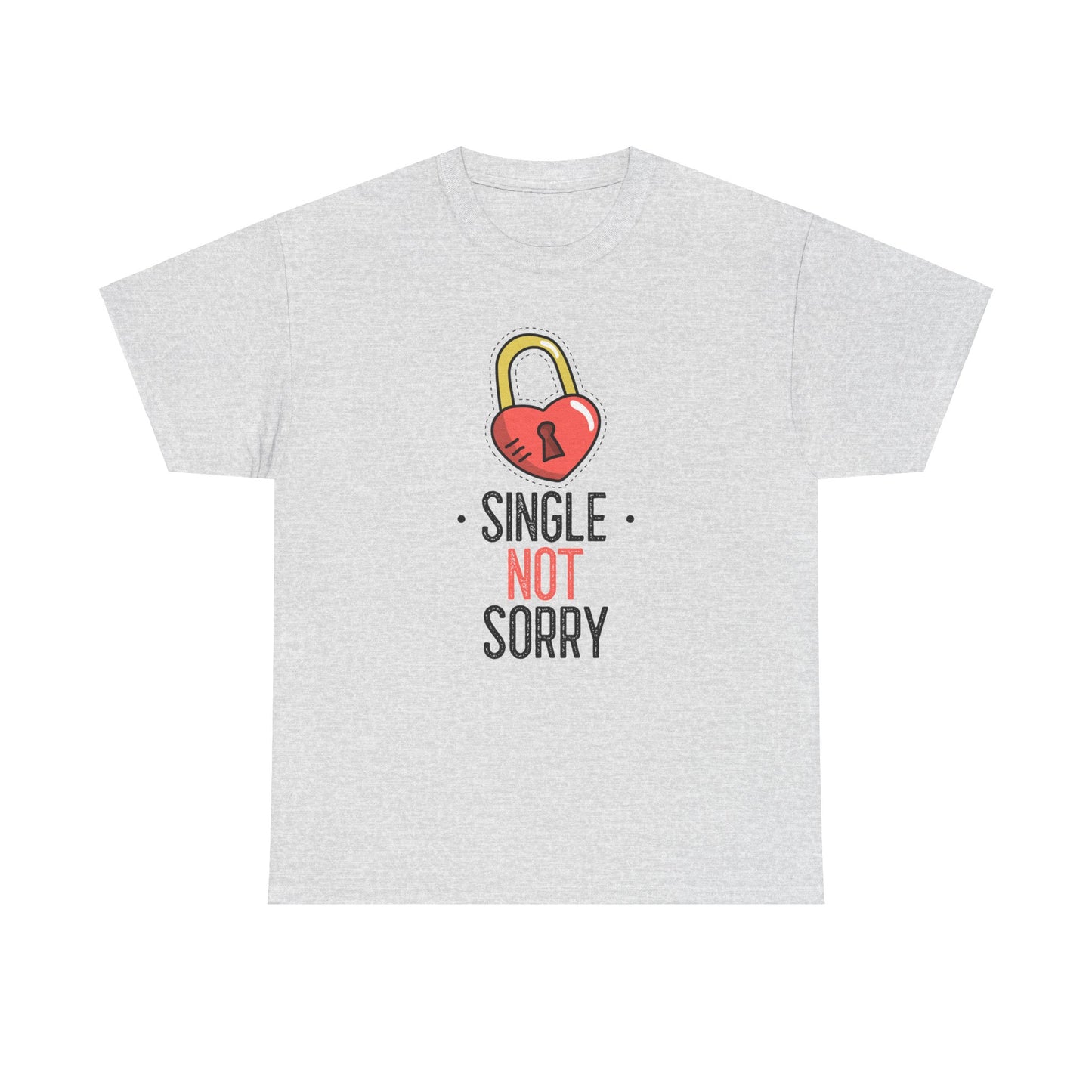 Single Not Sorry Cotton Tee