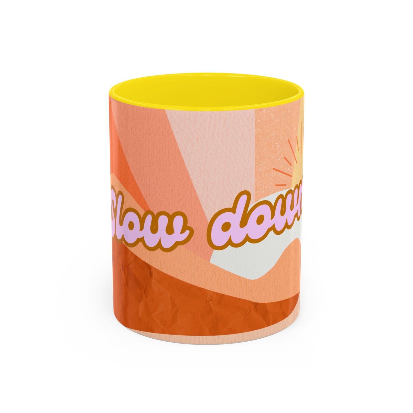 Bohemian 'Slow Down' Coffee Mug