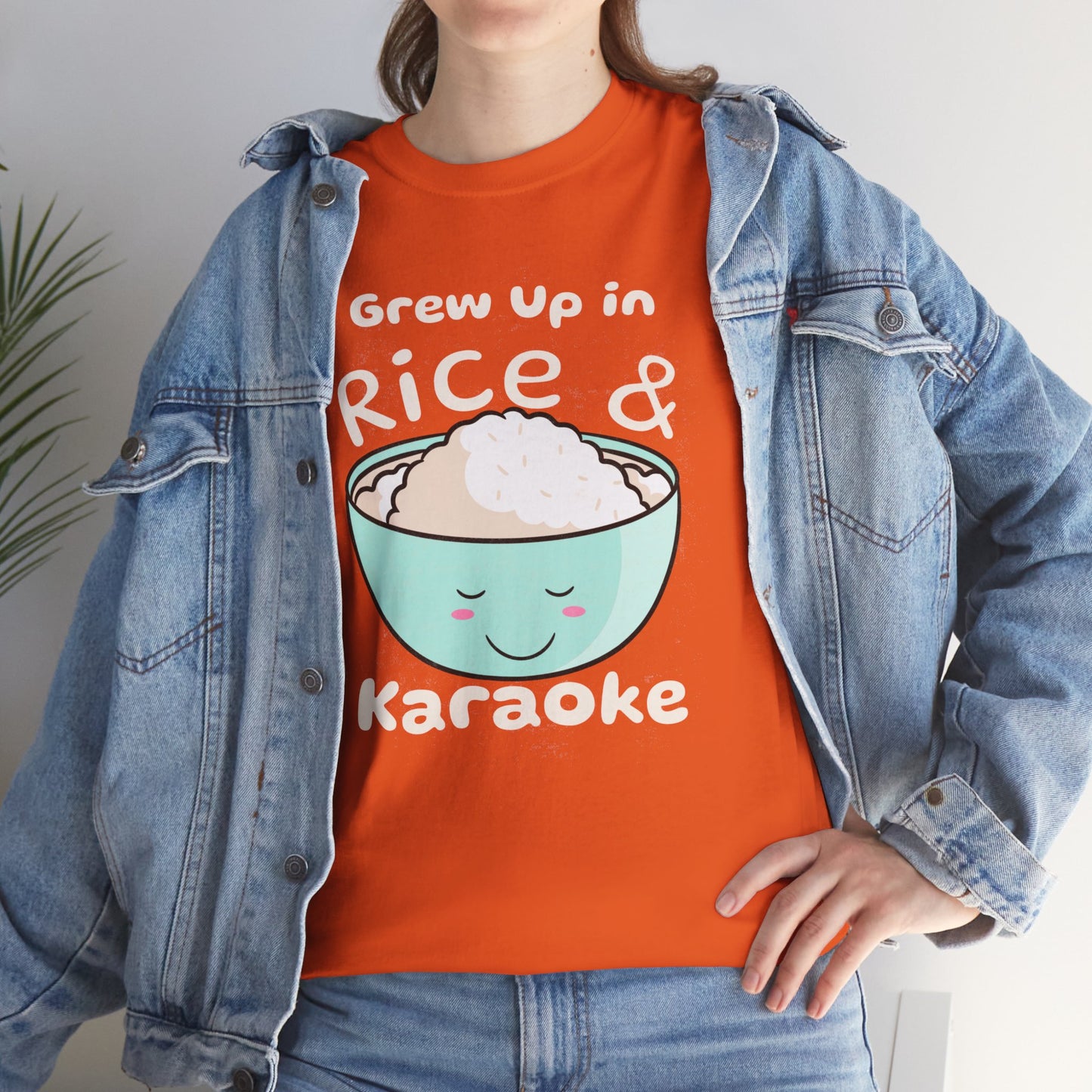 Grew Up in Rice and Karaoke Women's Tee