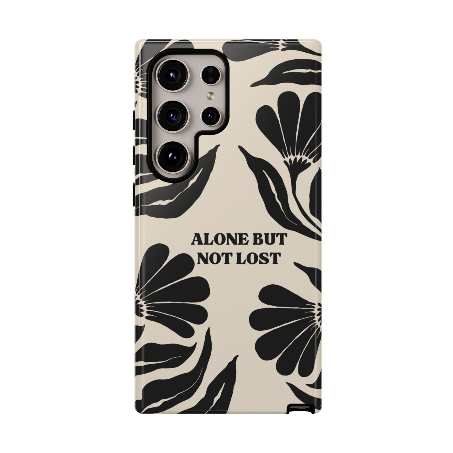 'Alone But Not Lost' Phone Case