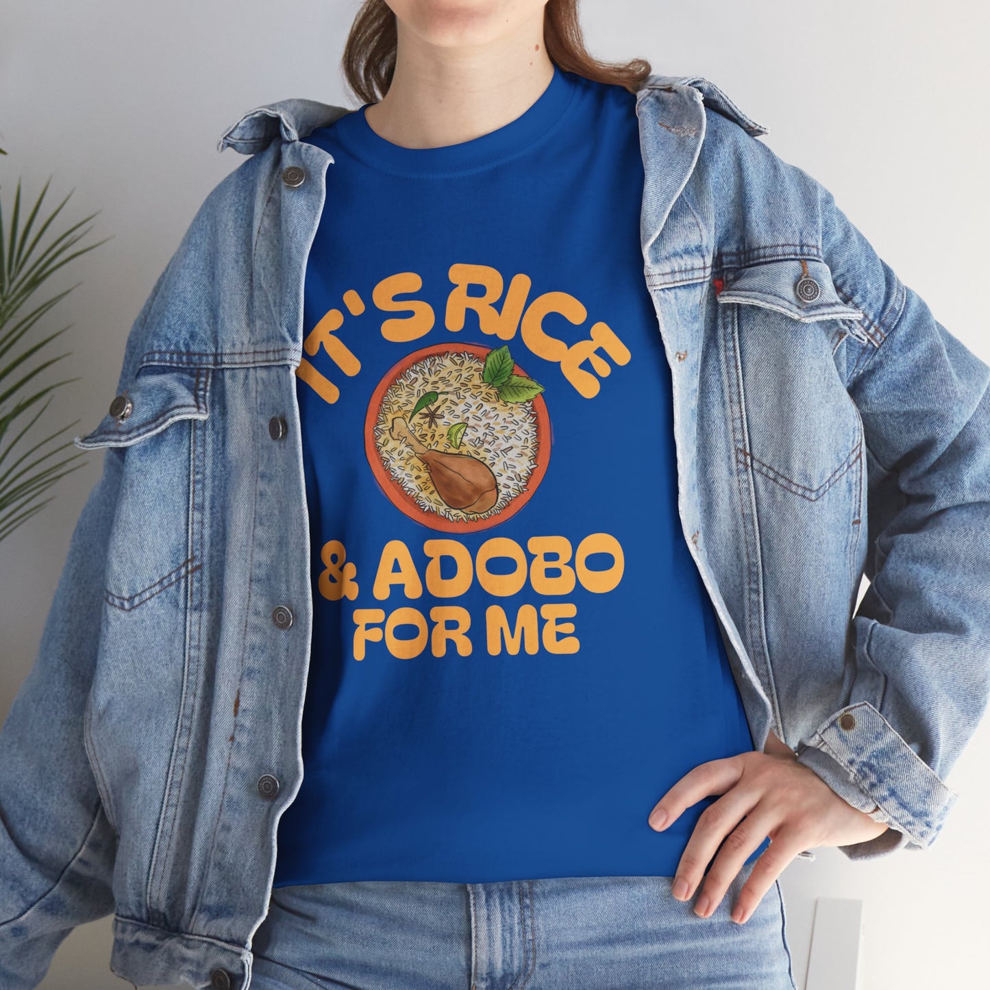 It's Rice and Adobo For Me Women's Cotton Tee