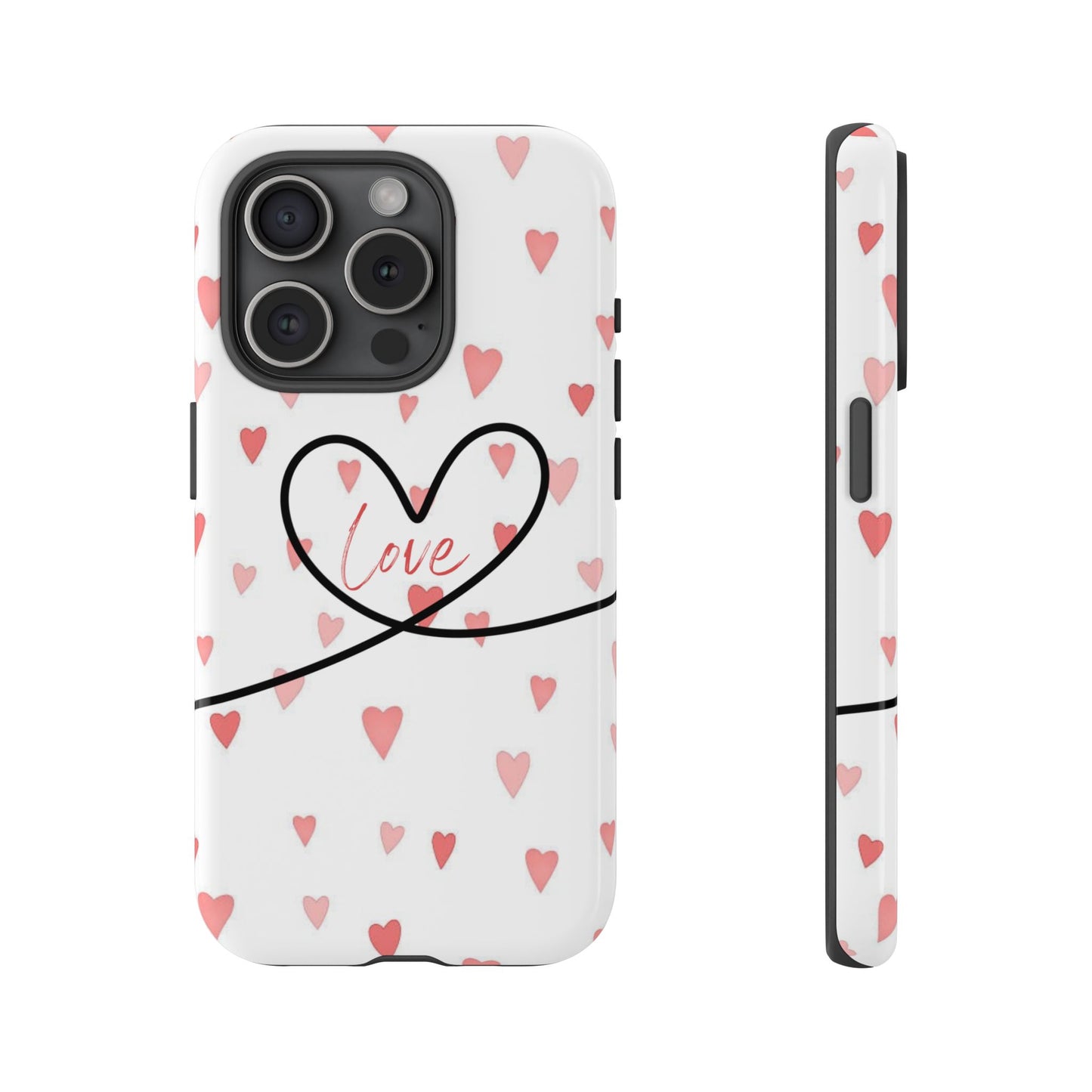 Cute Love Heart Phone Case