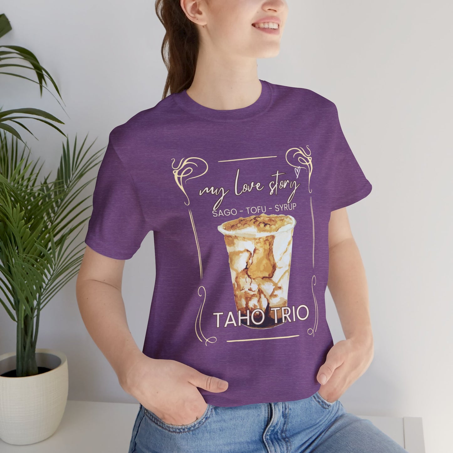 My Love Story: Taho Trio Premium Soft Men's Tee