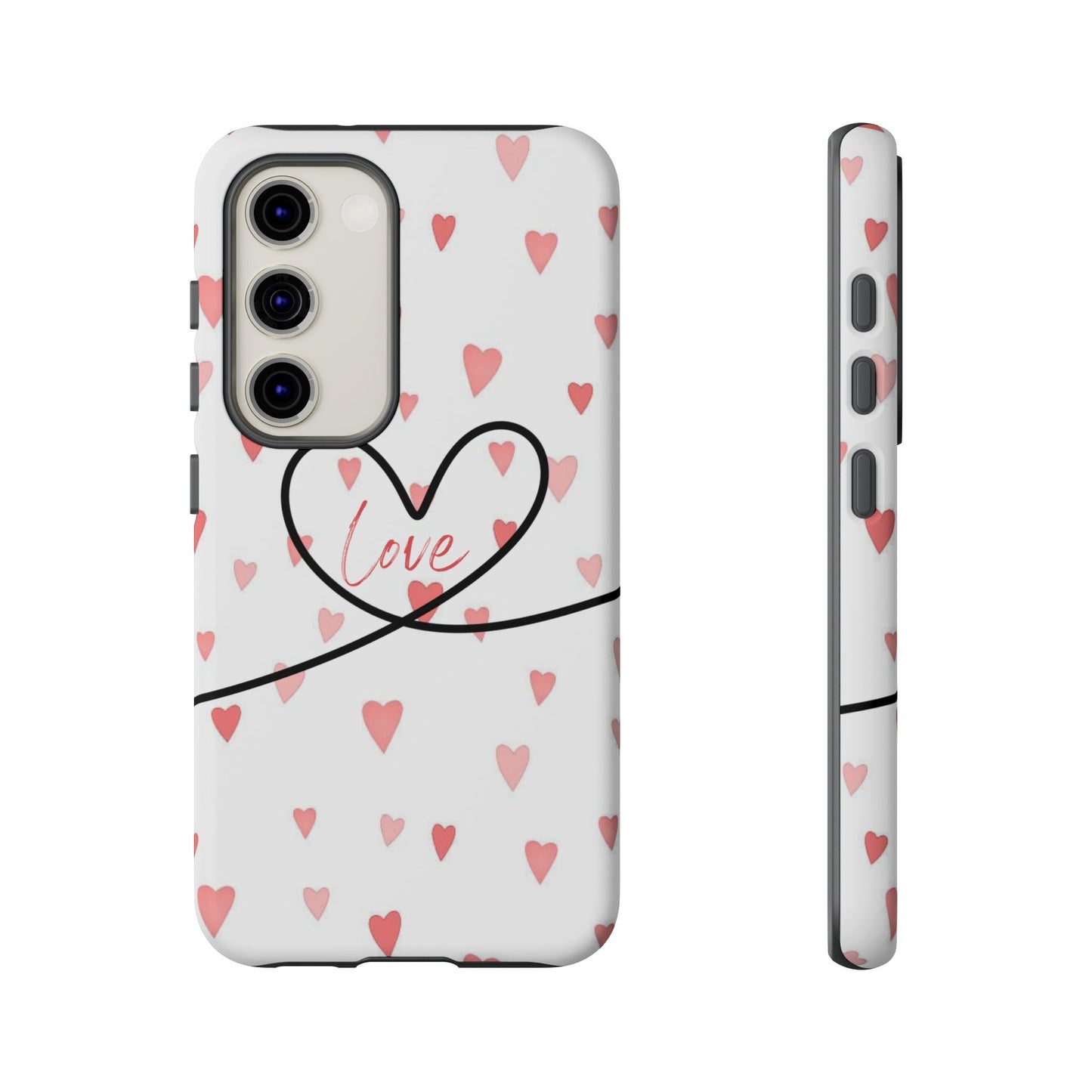Cute Love Heart Phone Case