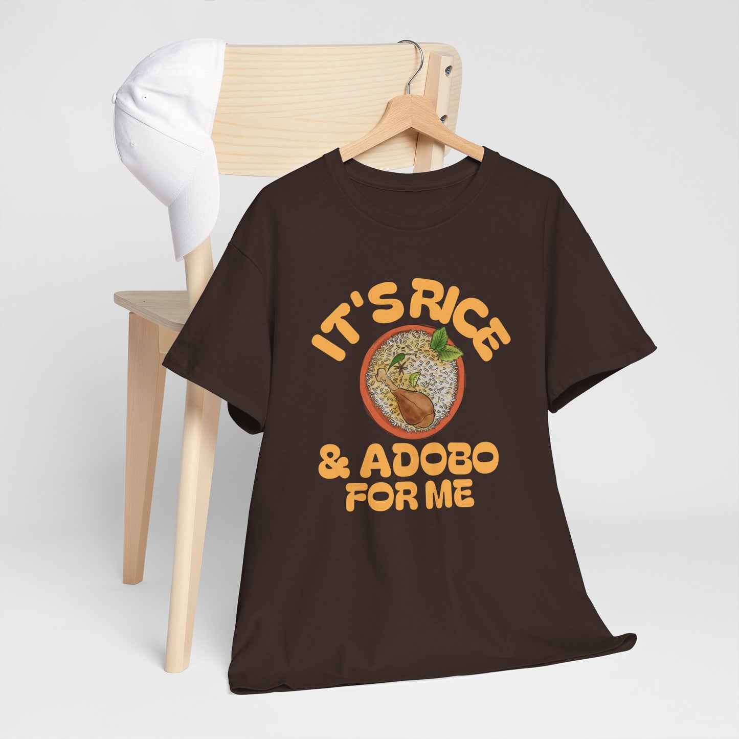 It's Rice and Adobo For Me Men's Cotton Tee
