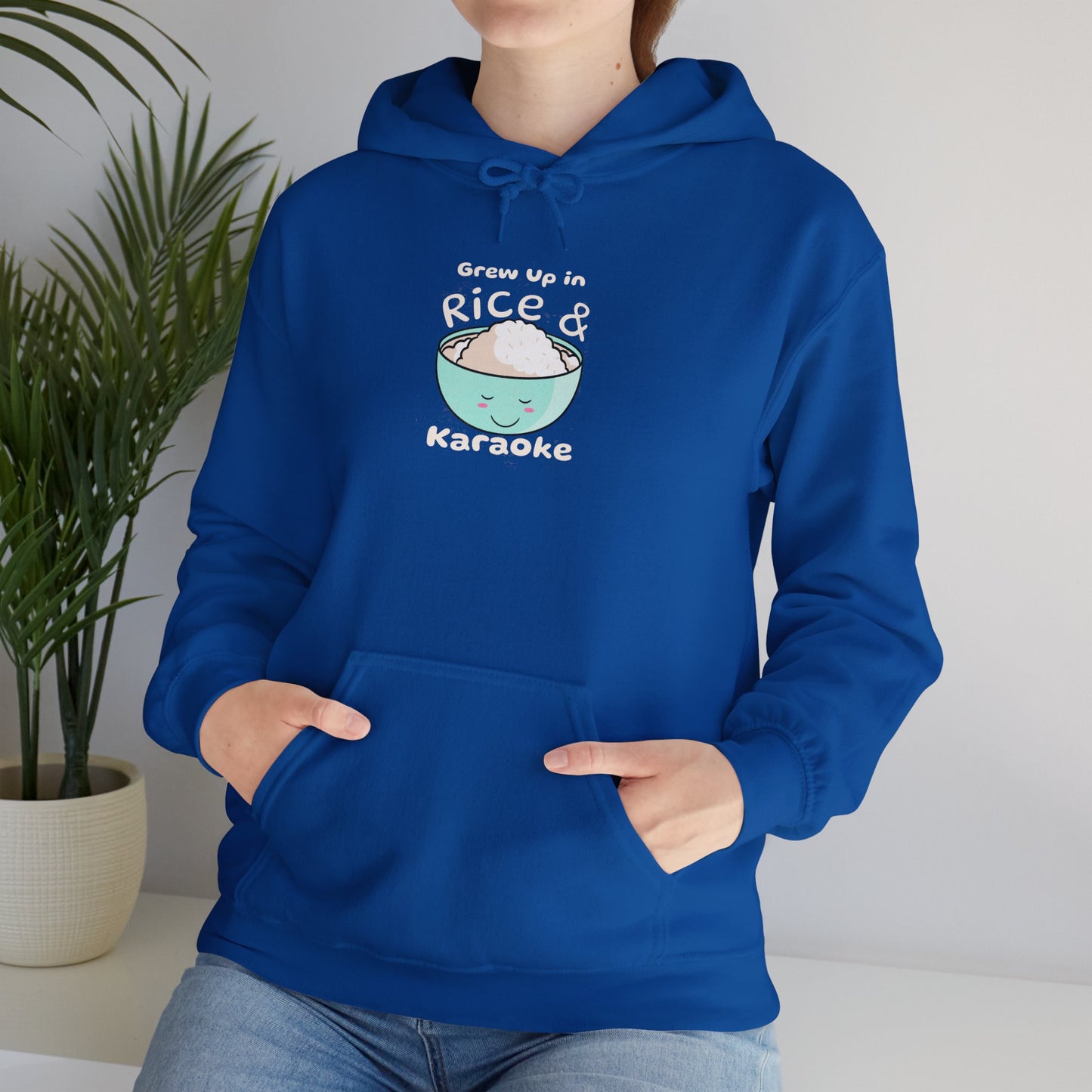 Grew Up in Rice and Karaoke Unisex Hoodie