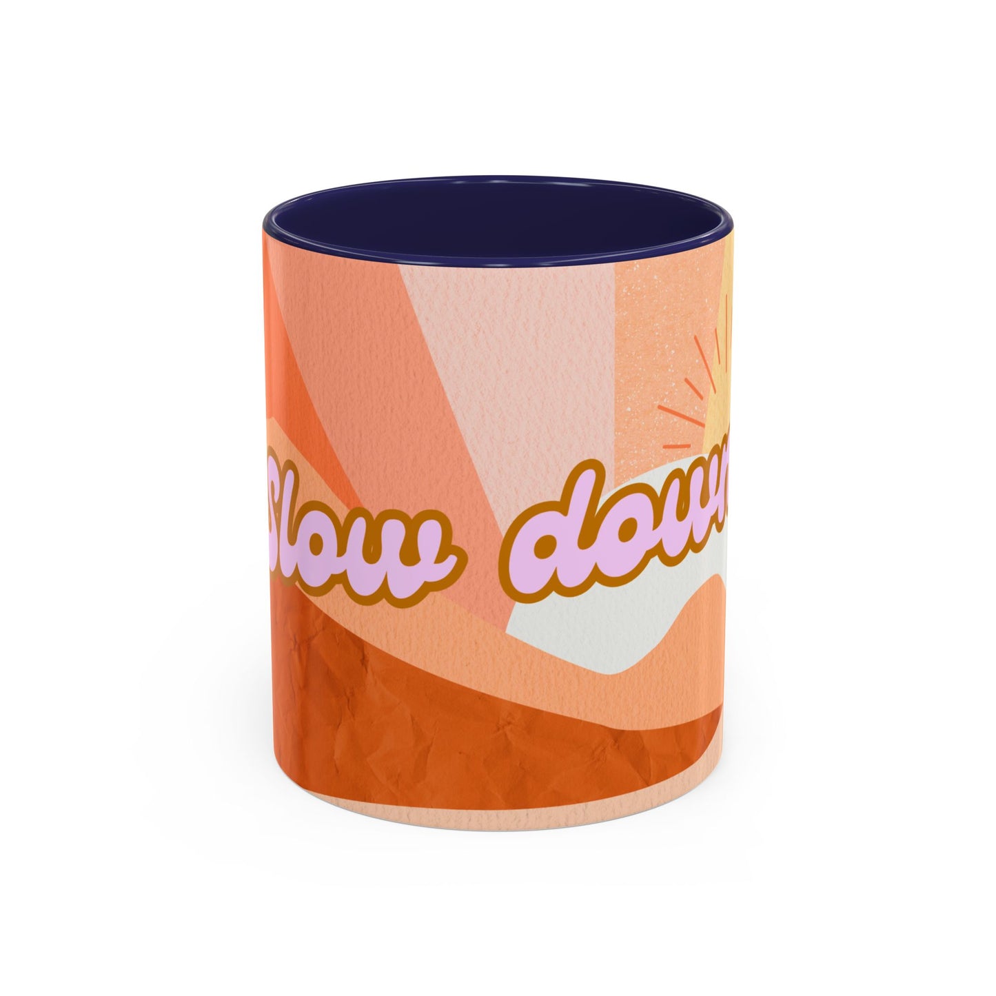 Bohemian 'Slow Down' Coffee Mug