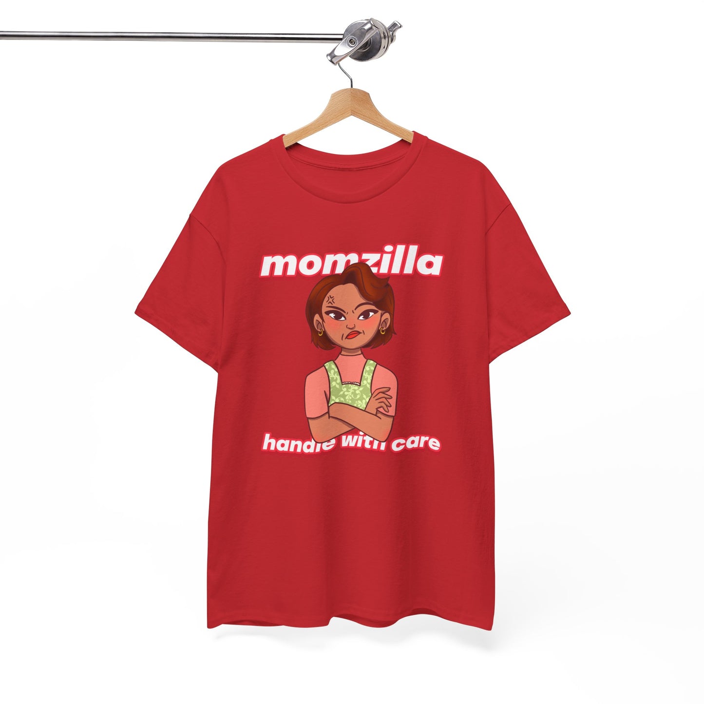 Momzilla Handle with Care Women's Tee