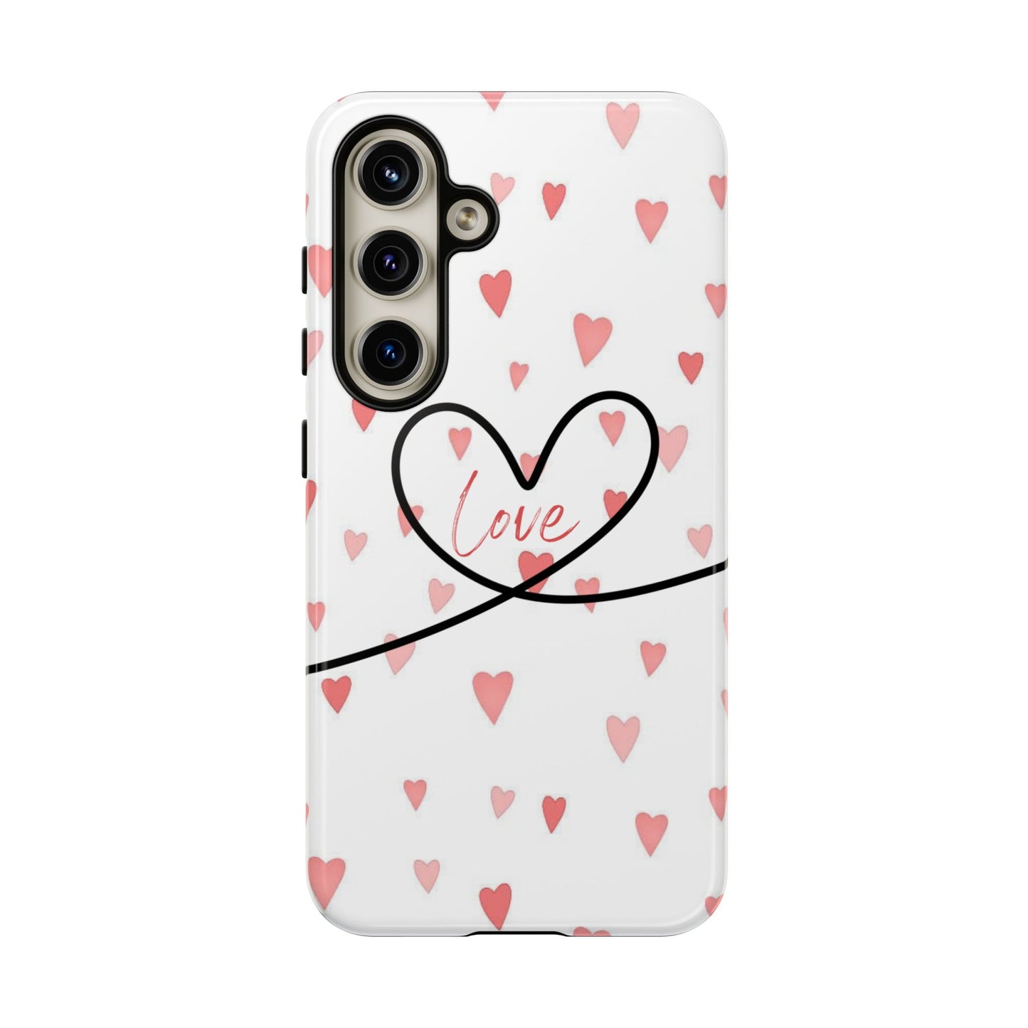 Cute Love Heart Phone Case