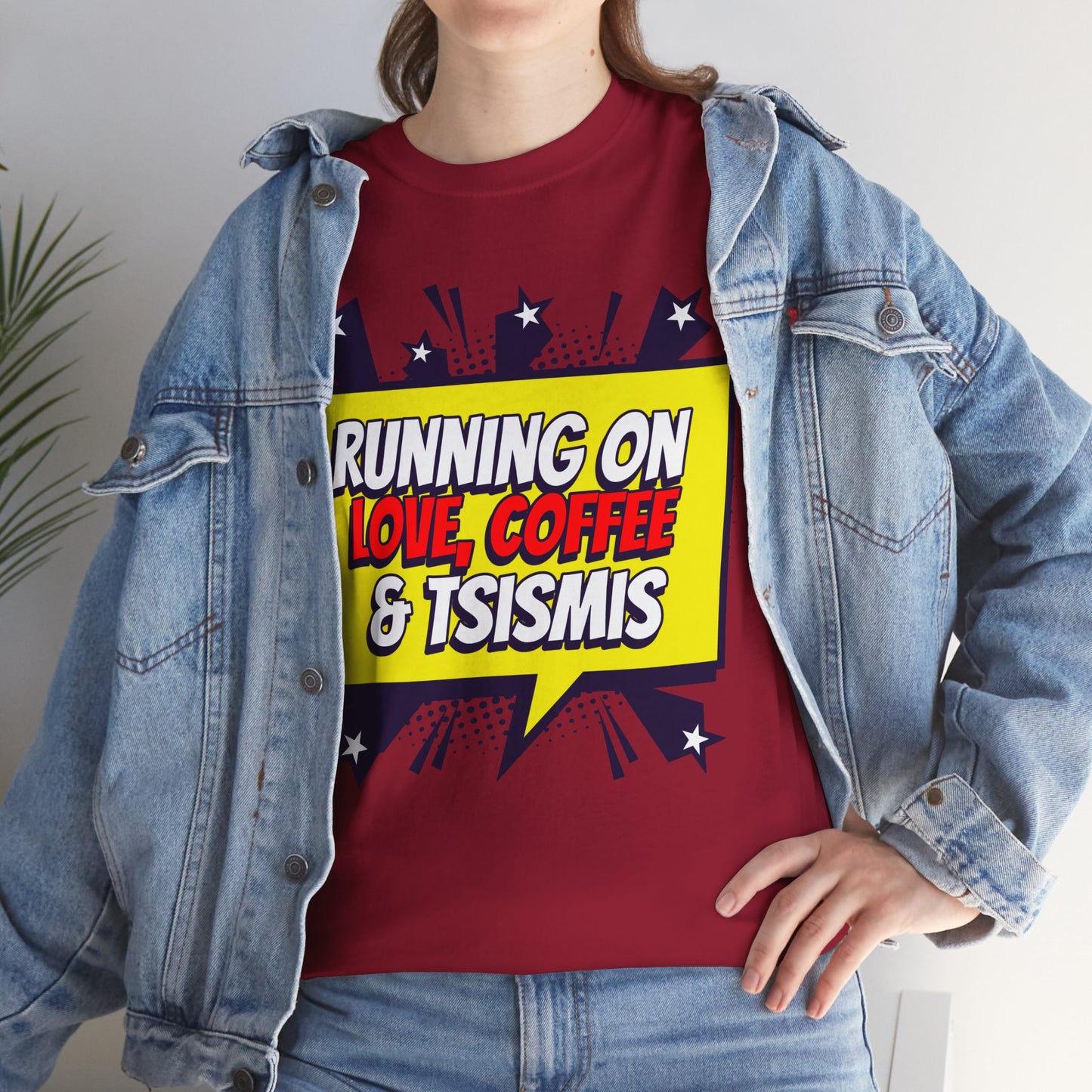 Running on Love, Coffee & Tsismis Tee
