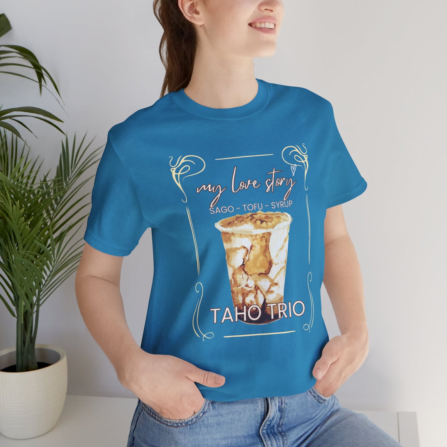 My Love Story: Taho Trio Premium Soft Men's Tee