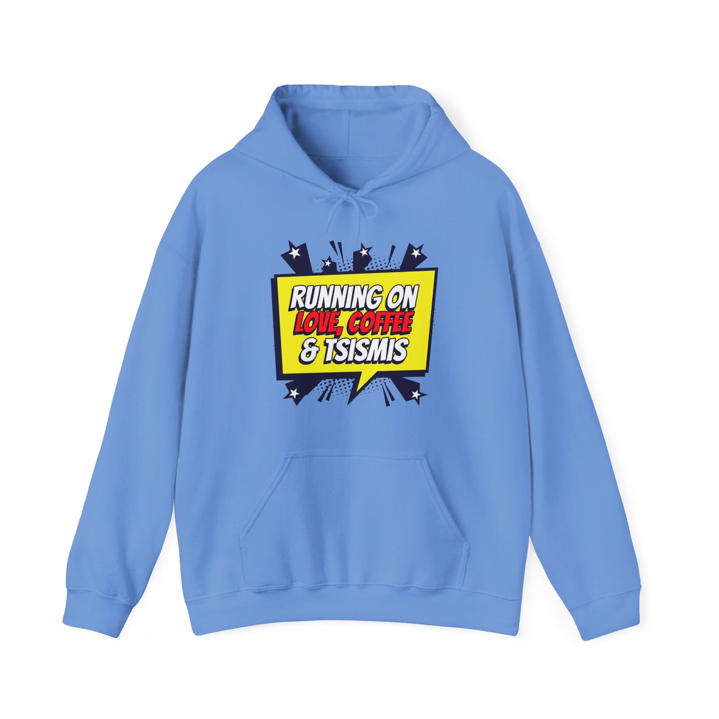 Running on Love, Coffee & Tsismis Hoodie