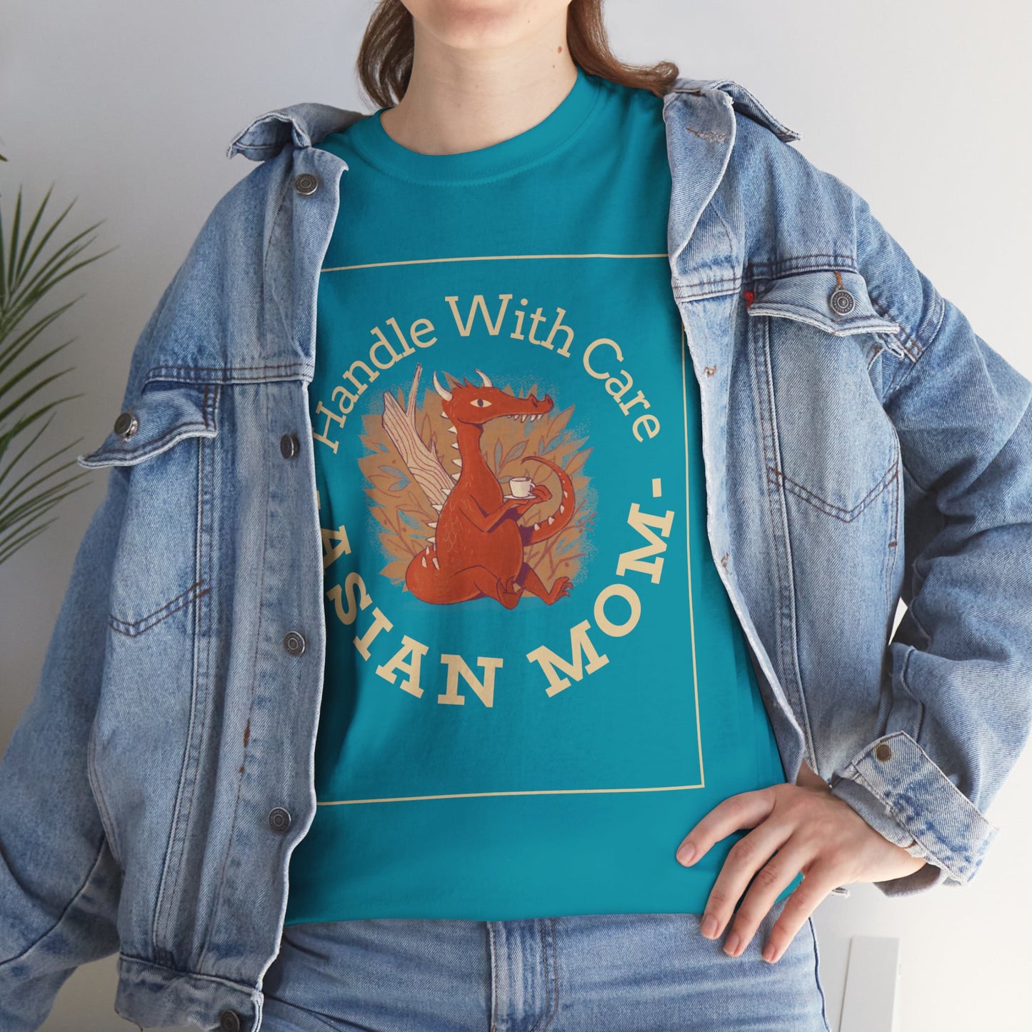 Asian Mom Handle With Care Women's Tee