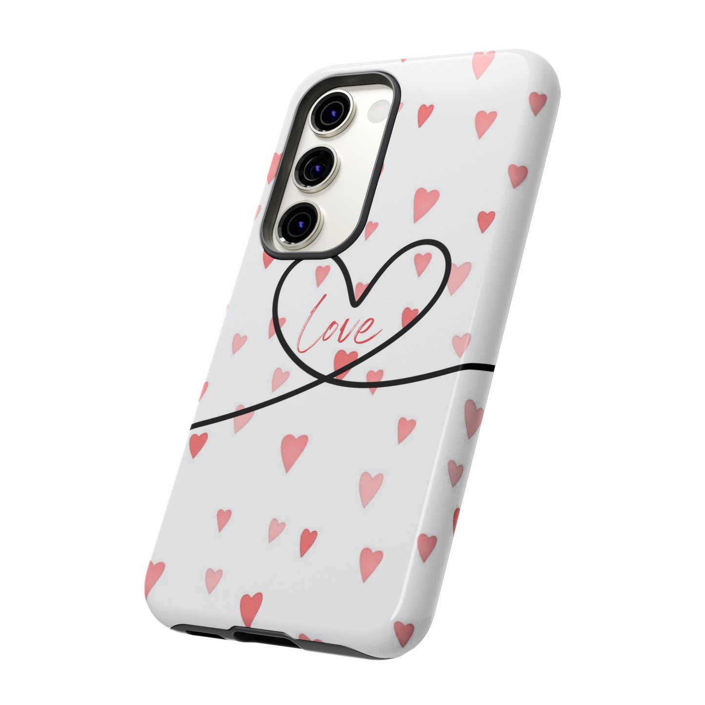 Cute Love Heart Phone Case