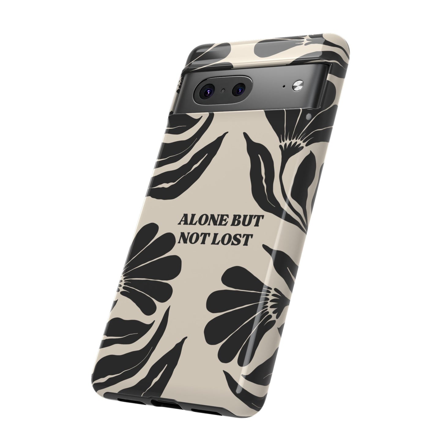 'Alone But Not Lost' Phone Case