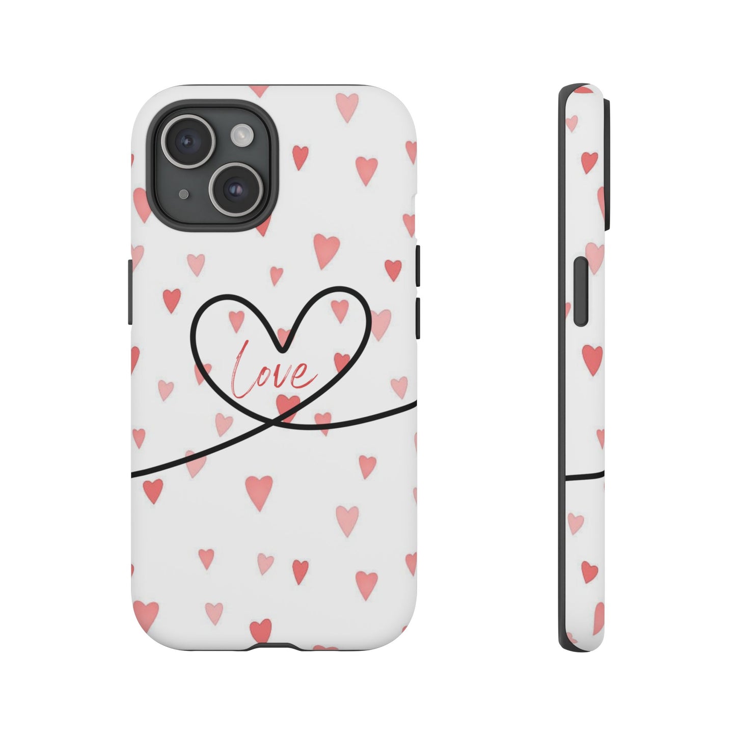 Cute Love Heart Phone Case