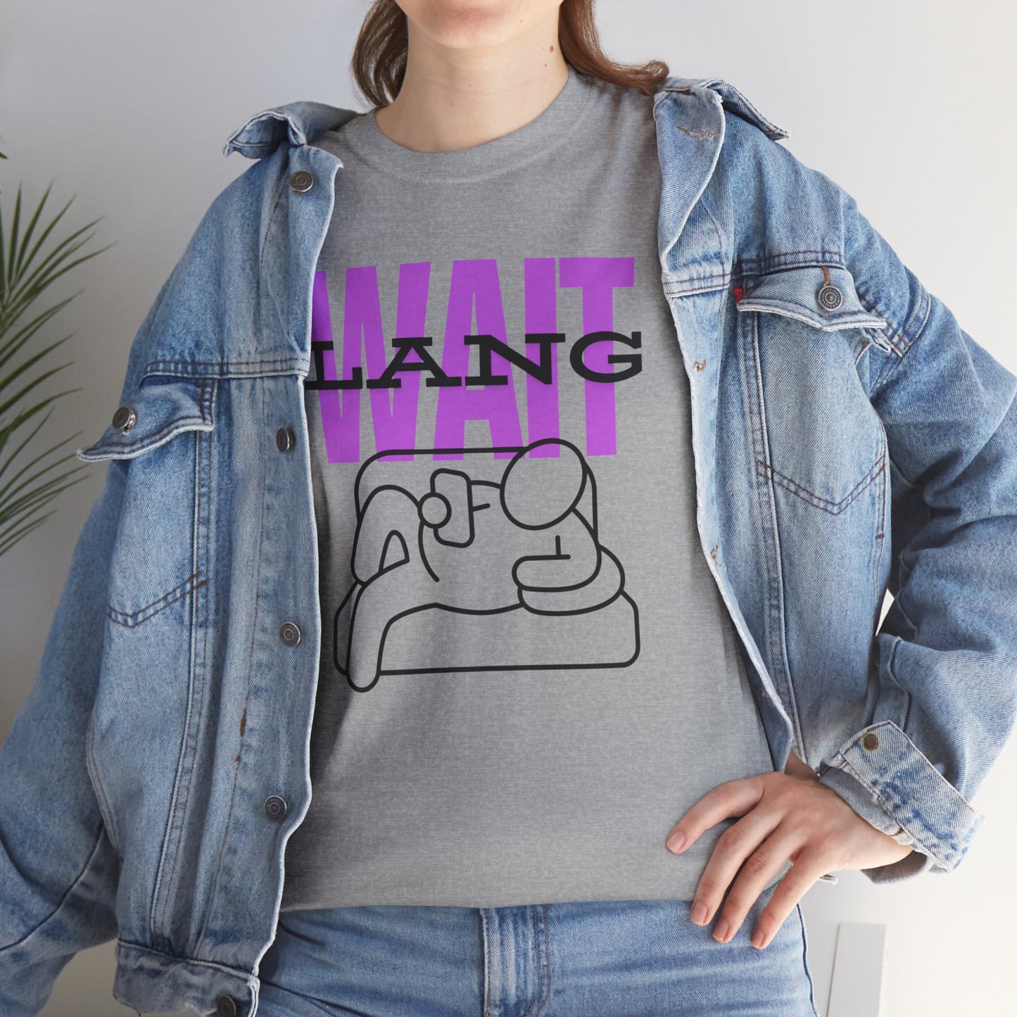 Wait Lang Men's Cotton Tee