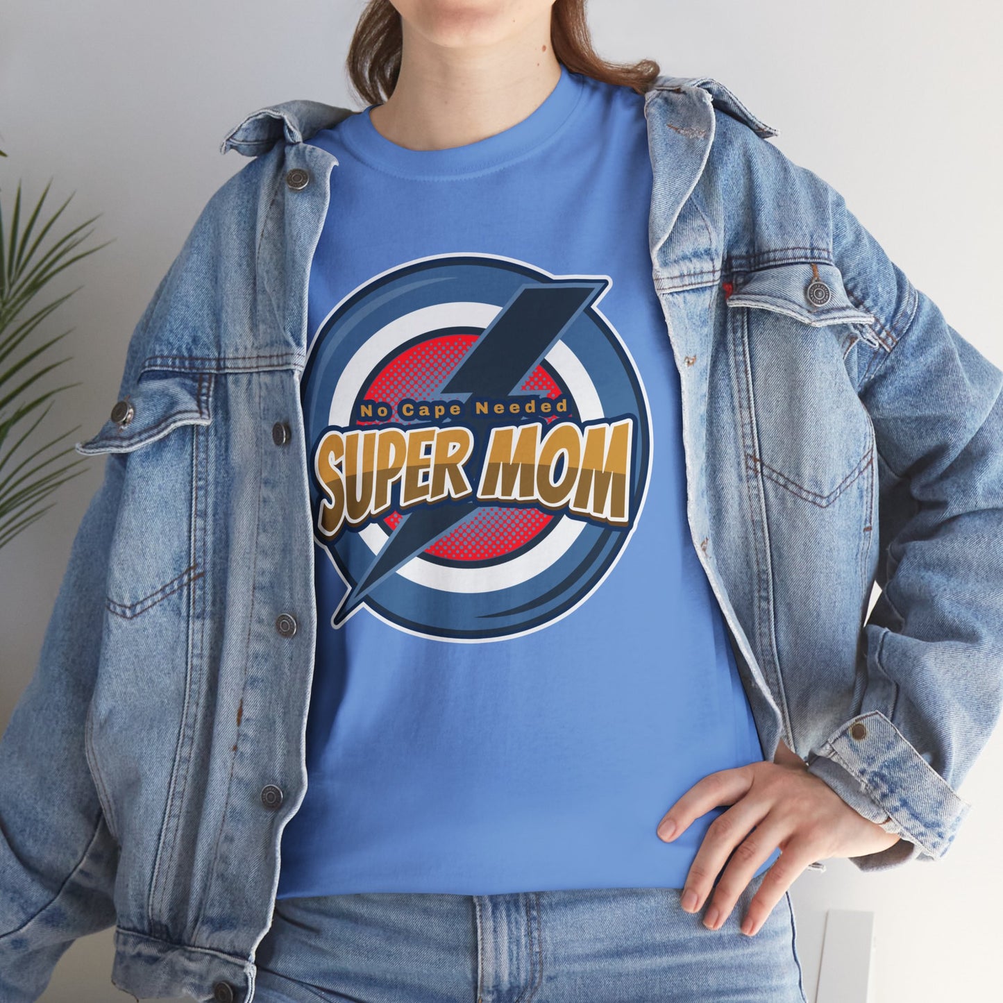 Super Mom No Cape Needed Tee