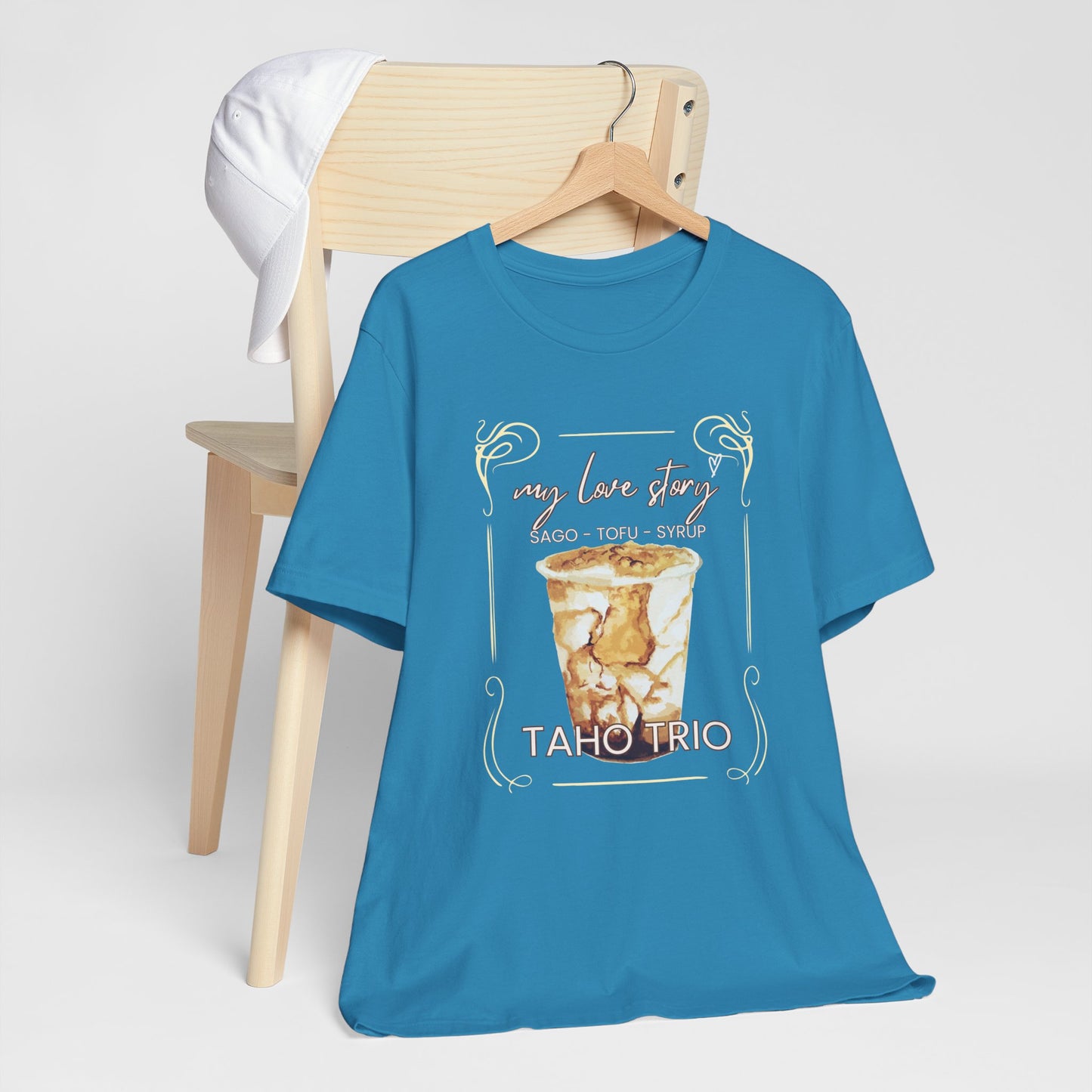 My Love Story: Taho Trio Premium Soft Men's Tee