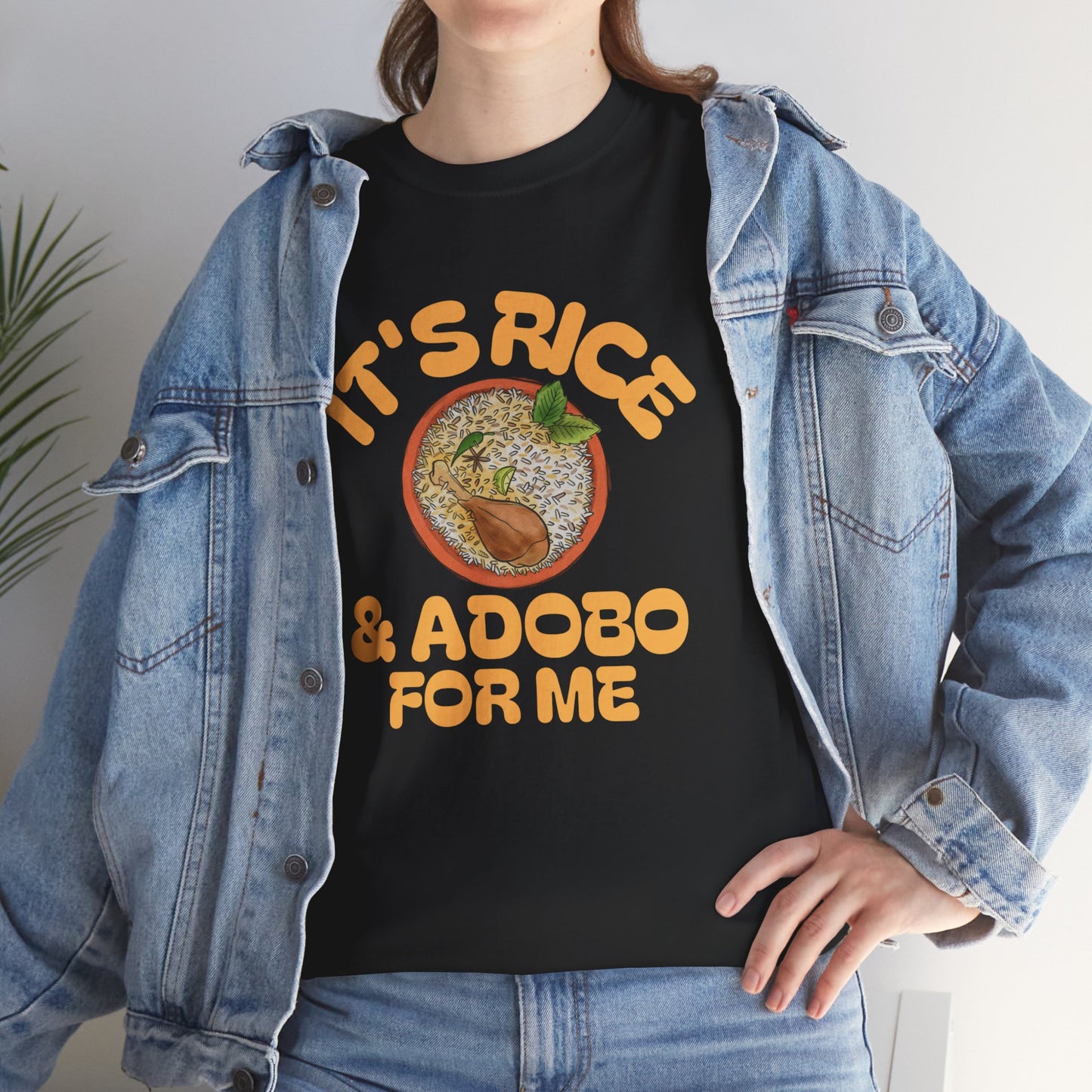 It's Rice and Adobo For Me Women's Cotton Tee