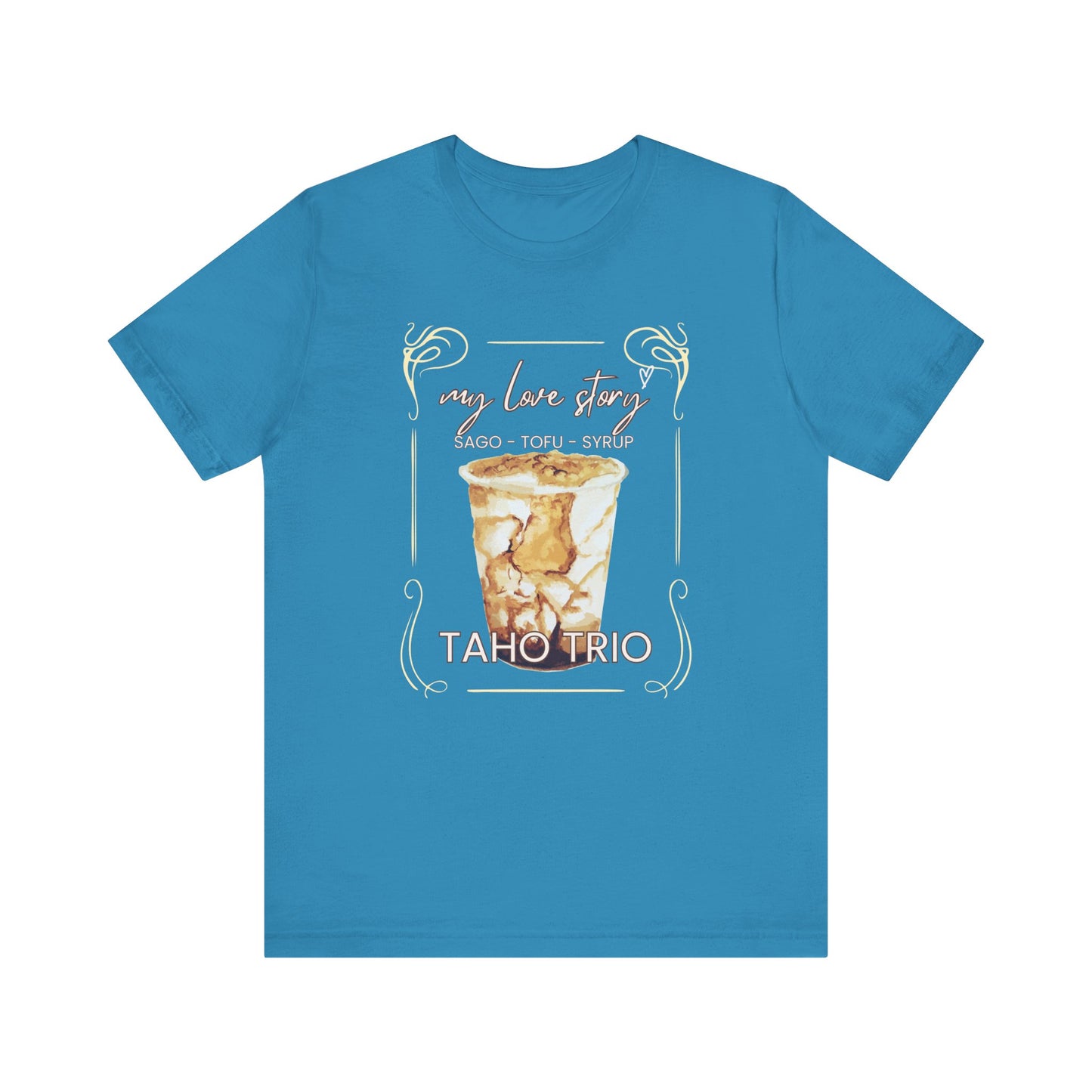 My Love Story: Taho Trio Premium Soft Men's Tee