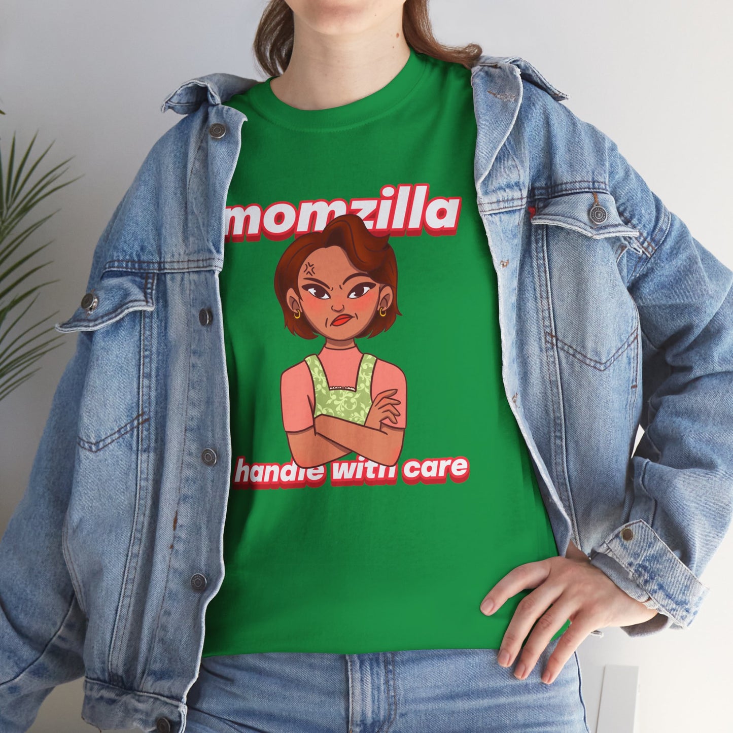 Momzilla Handle with Care Women's Tee