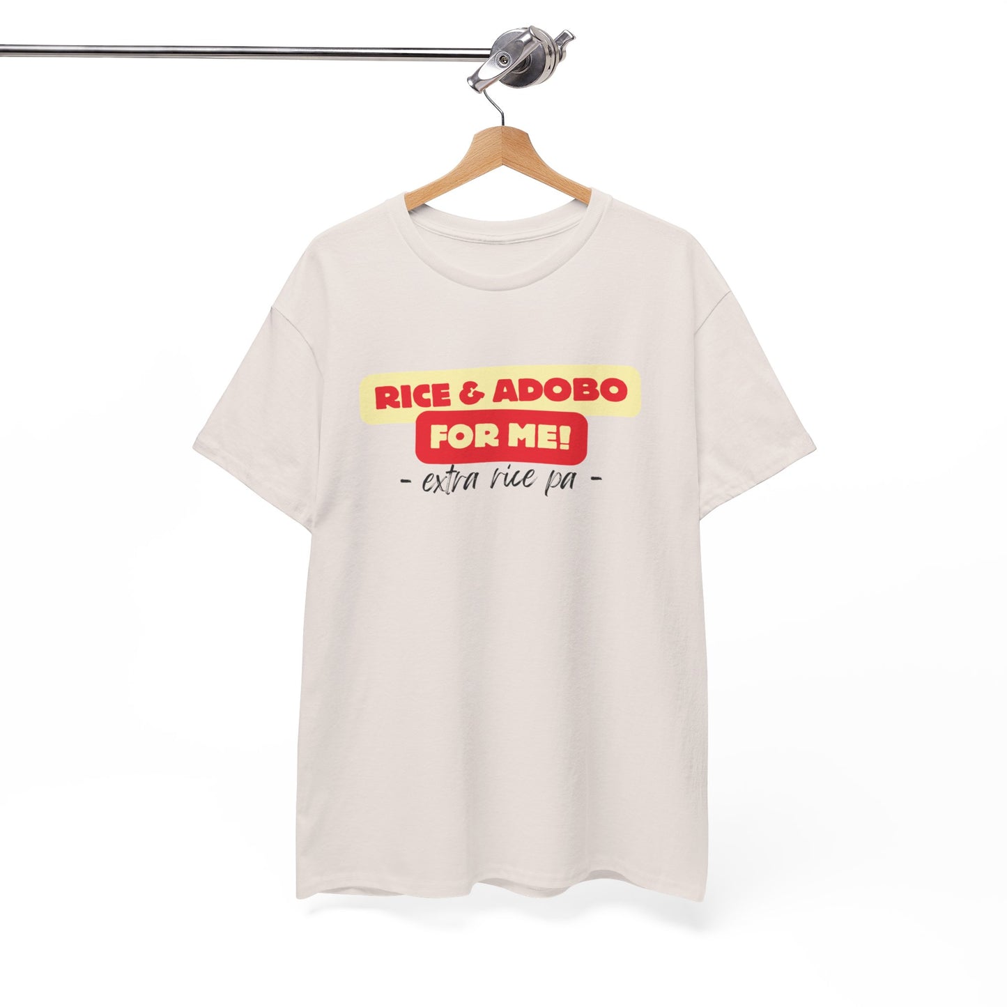 Rice and Adobo For Me Cotton Tee