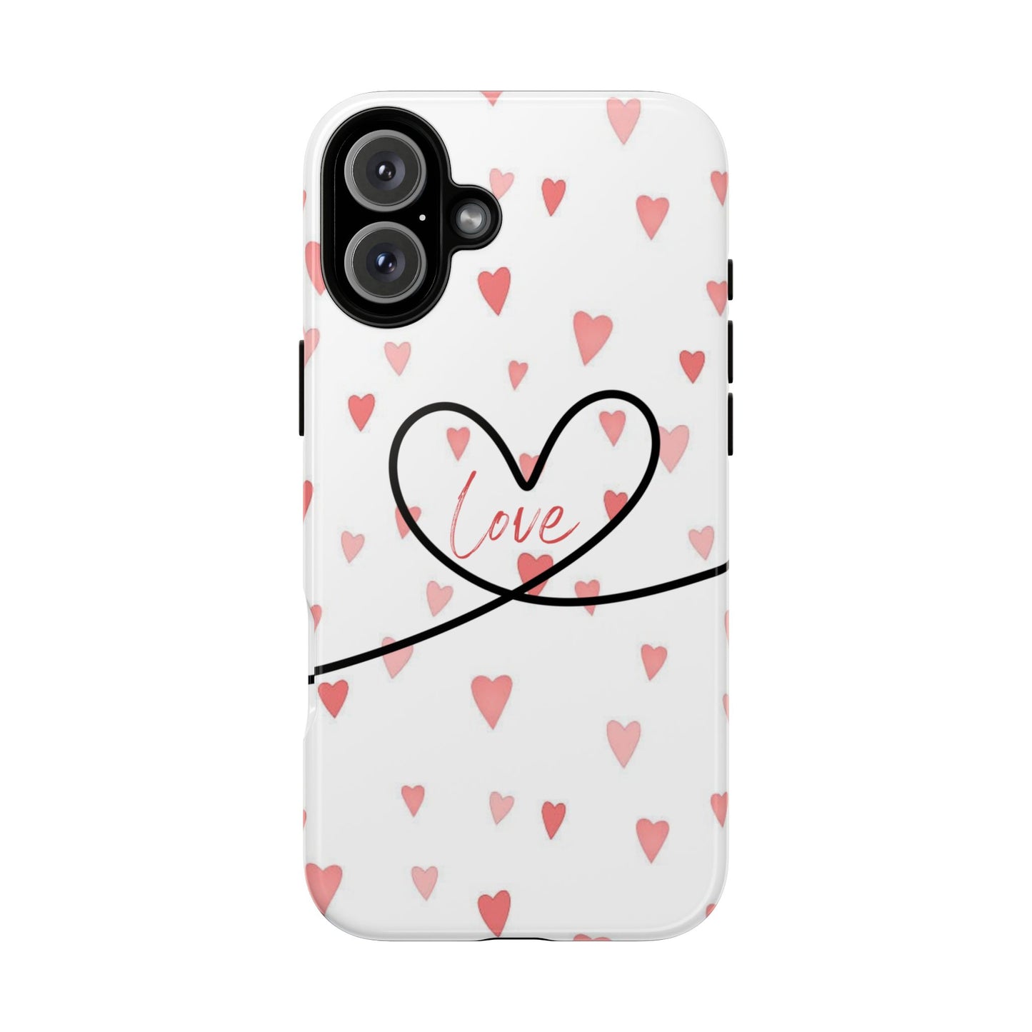 Cute Love Heart Phone Case