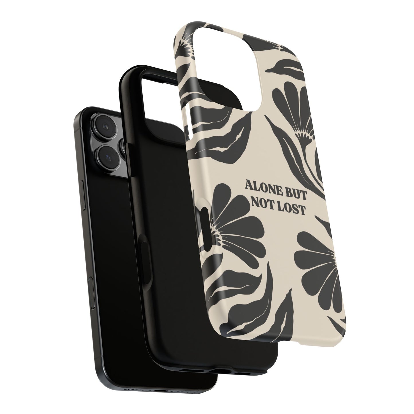 'Alone But Not Lost' Phone Case