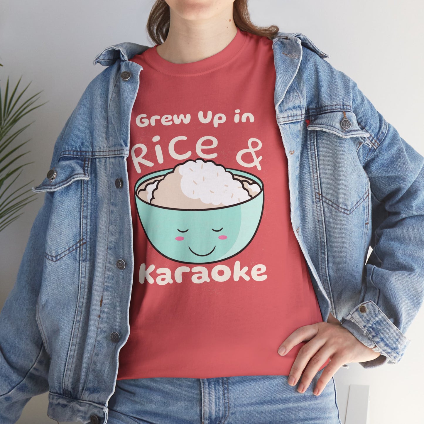 Grew Up in Rice and Karaoke Women's Tee