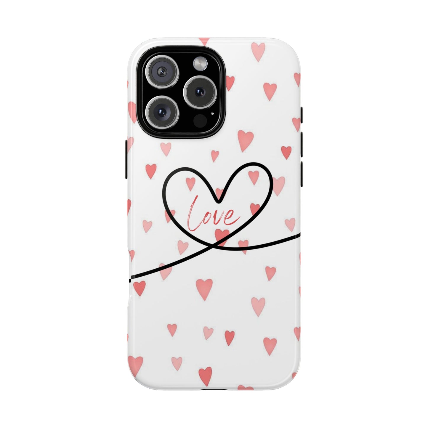 Cute Love Heart Phone Case