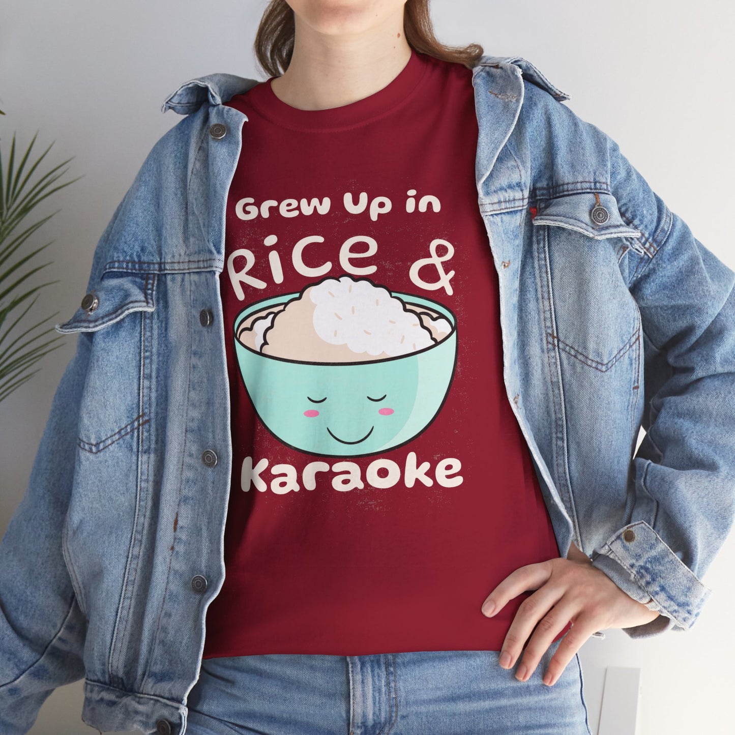 Grew Up in Rice and Karaoke Women's Tee