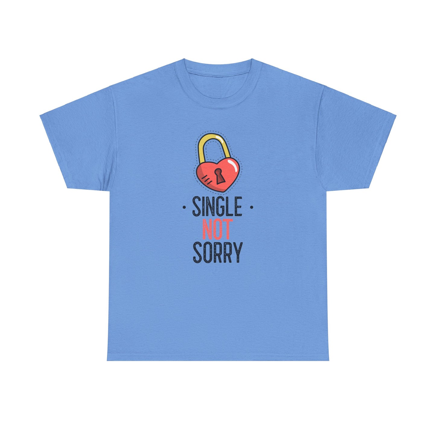 Single Not Sorry Cotton Tee