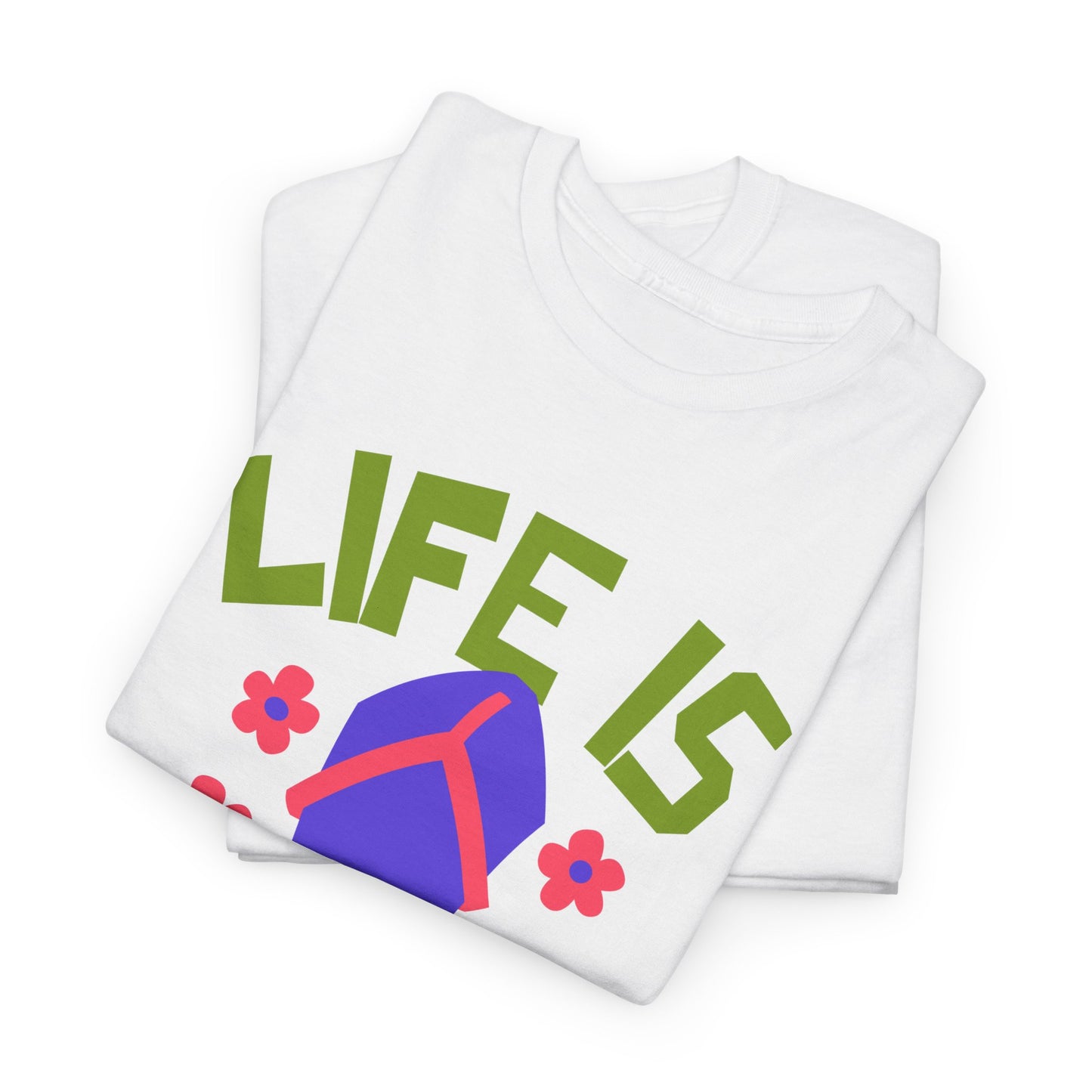 Life Is Better in Flip Flops Women 's Cotton Tee