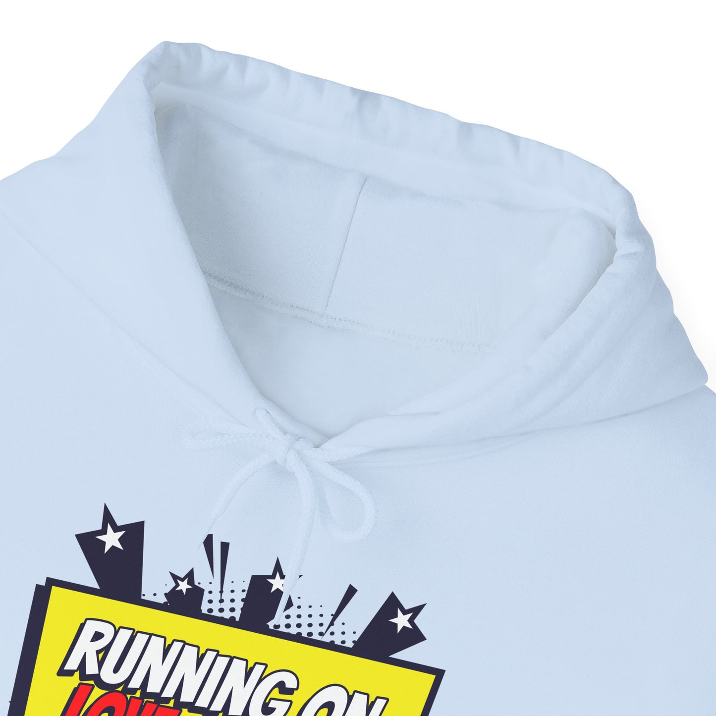 Running on Love, Coffee & Tsismis Hoodie