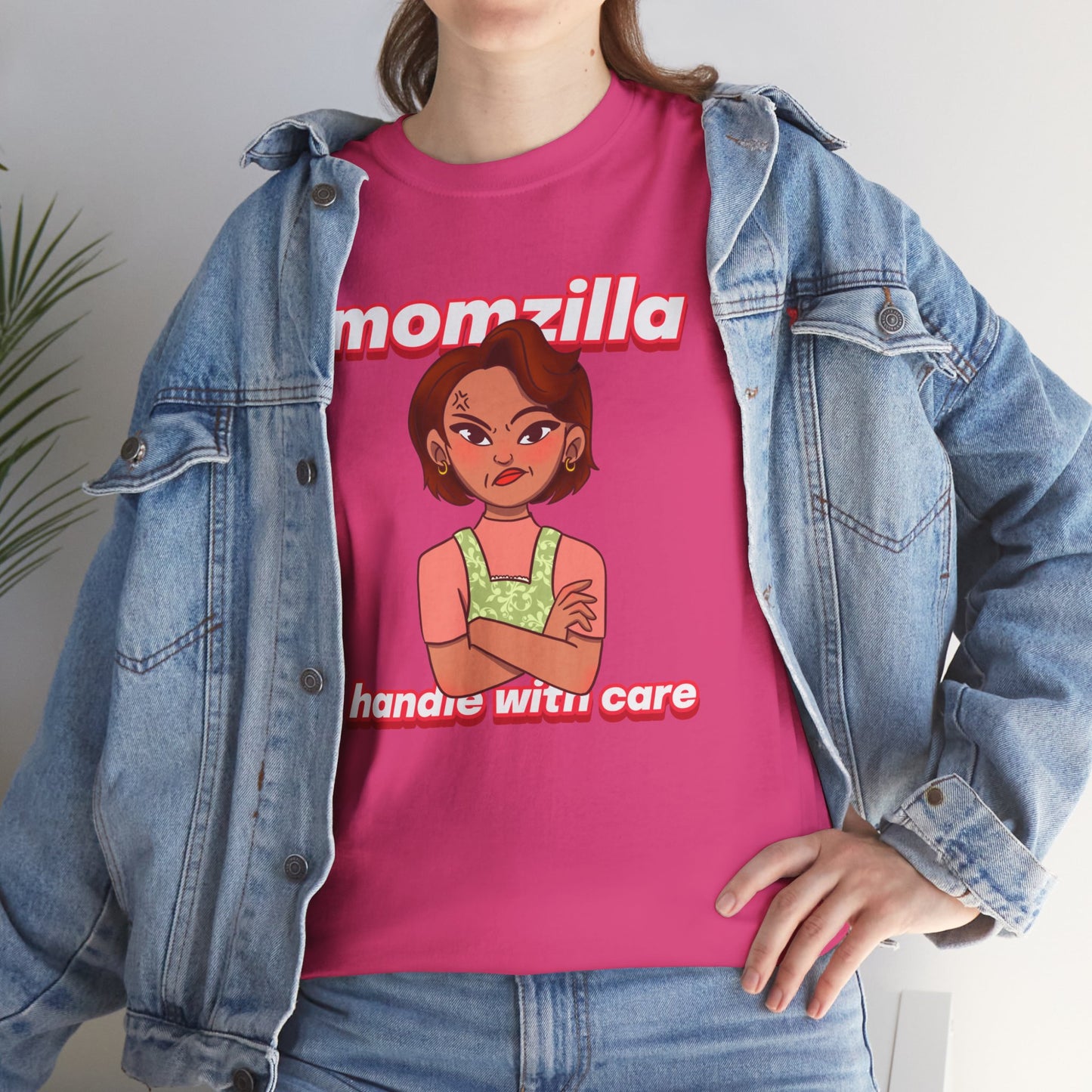 Momzilla Handle with Care Women's Tee