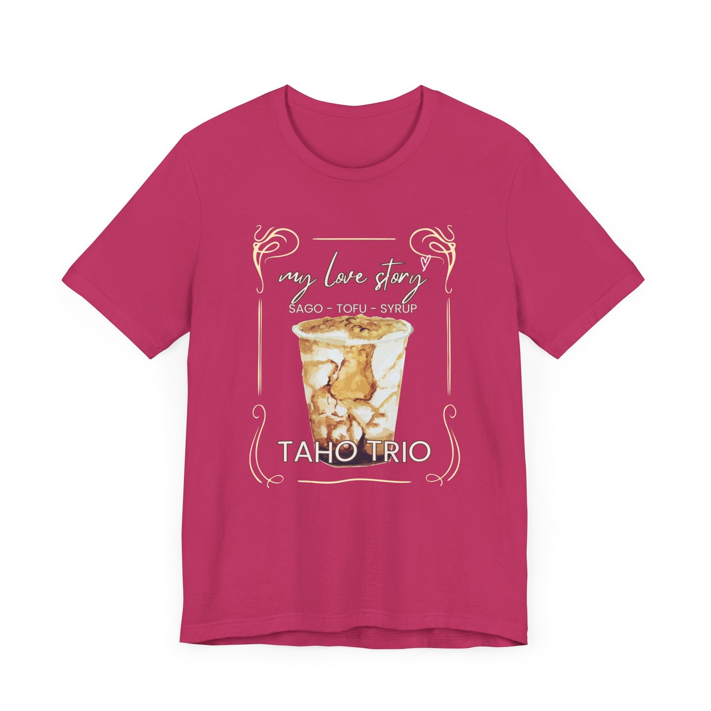 My Love Story: Taho Trio Premium Soft Men's Tee