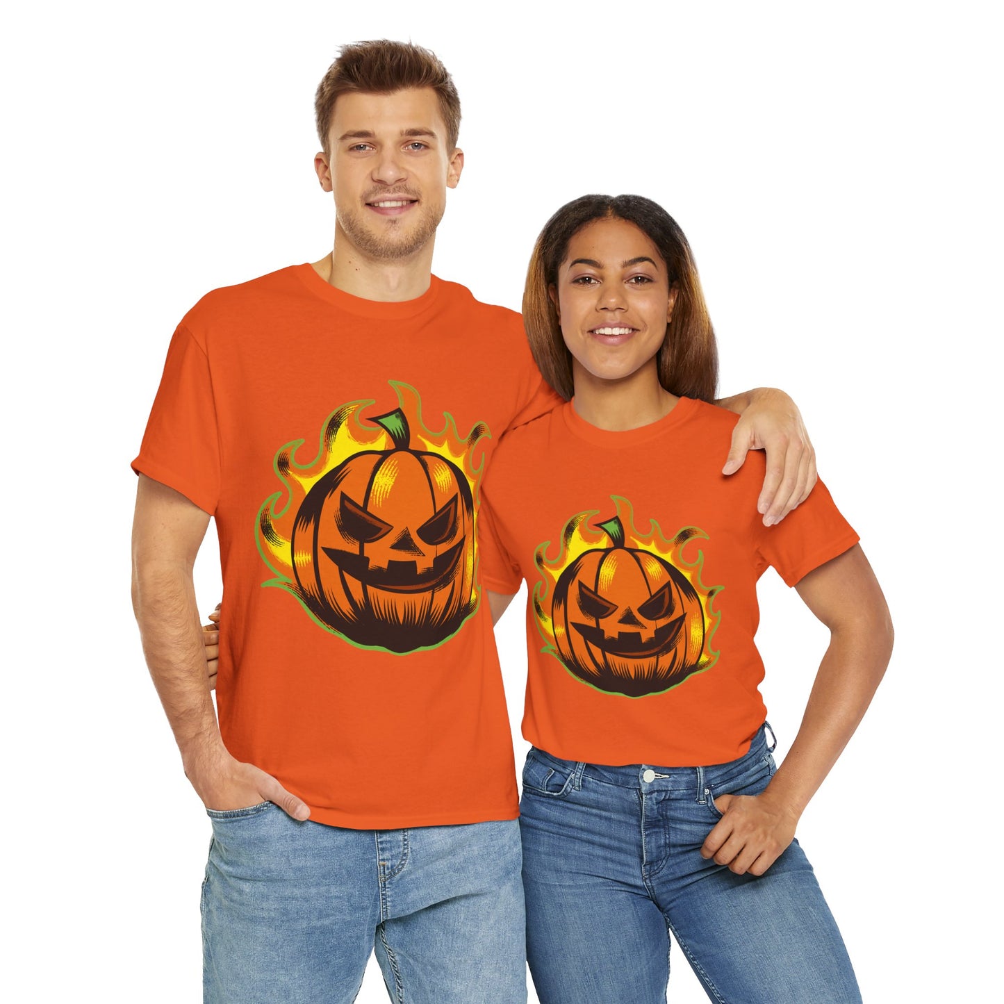 Inferno Pumpkin Halloween Shirt