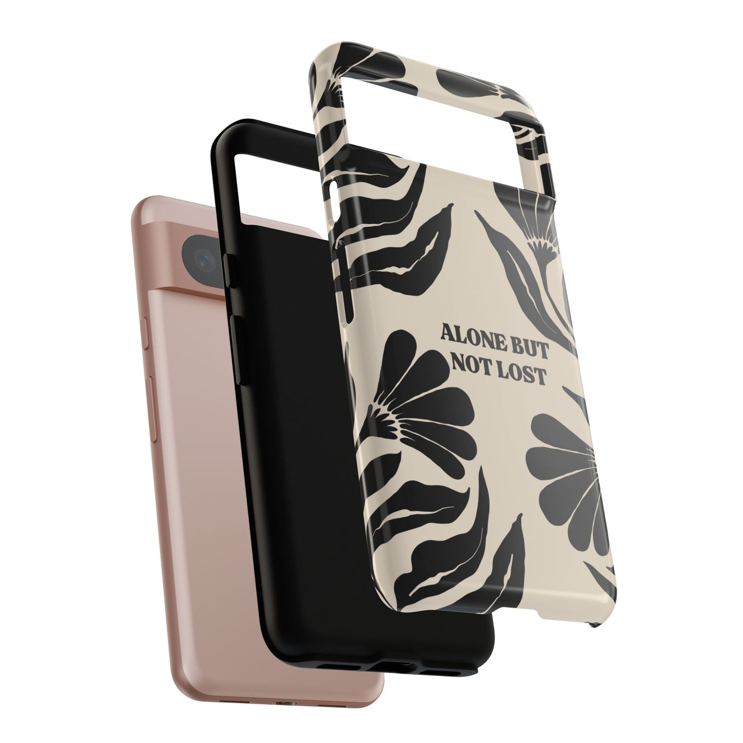 'Alone But Not Lost' Phone Case