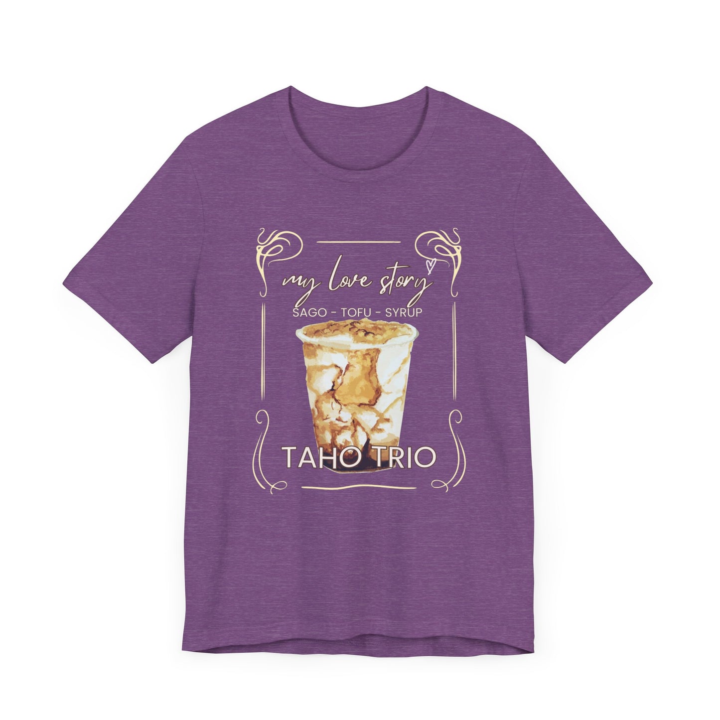 My Love Story: Taho Trio Premium Soft Men's Tee