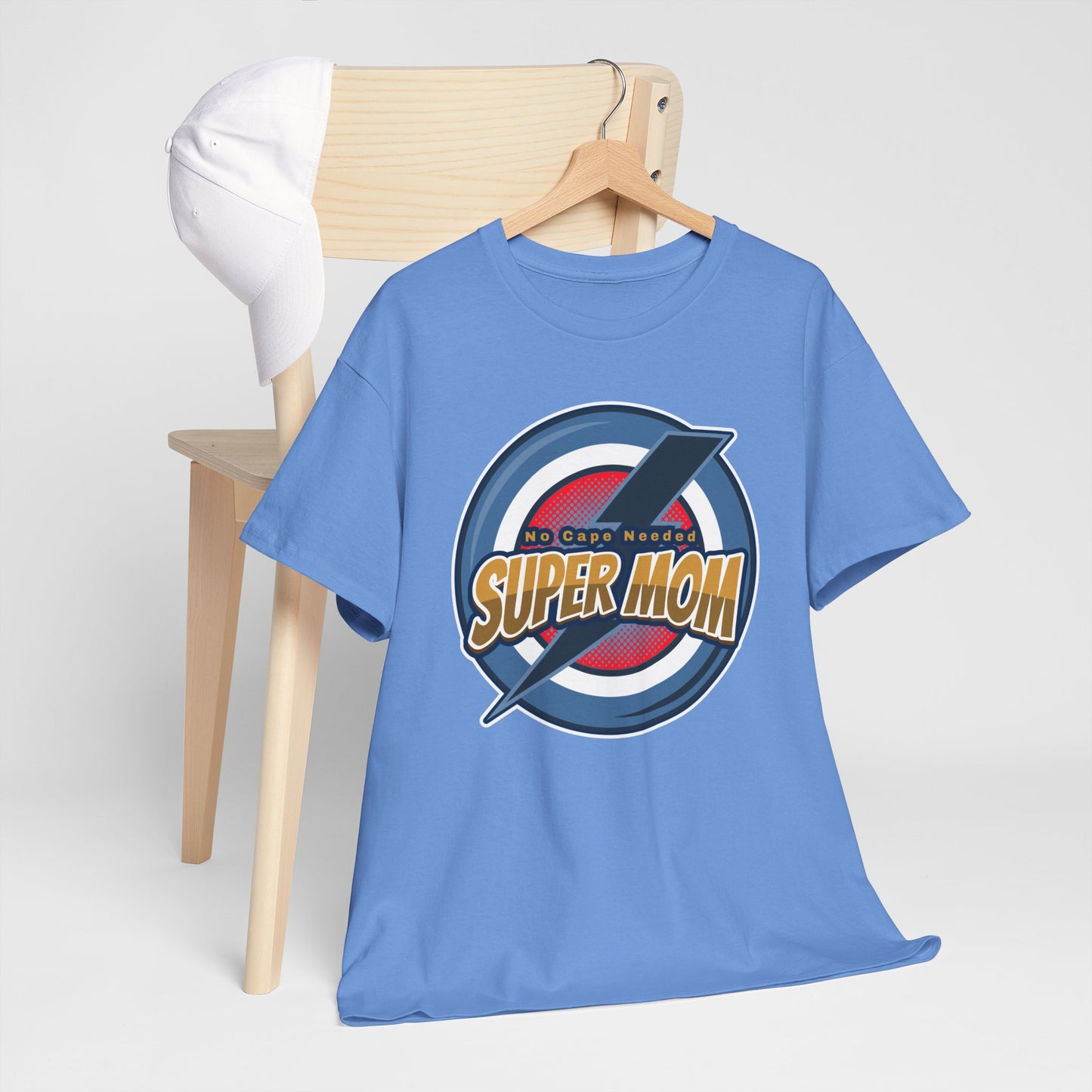 Super Mom No Cape Needed Tee