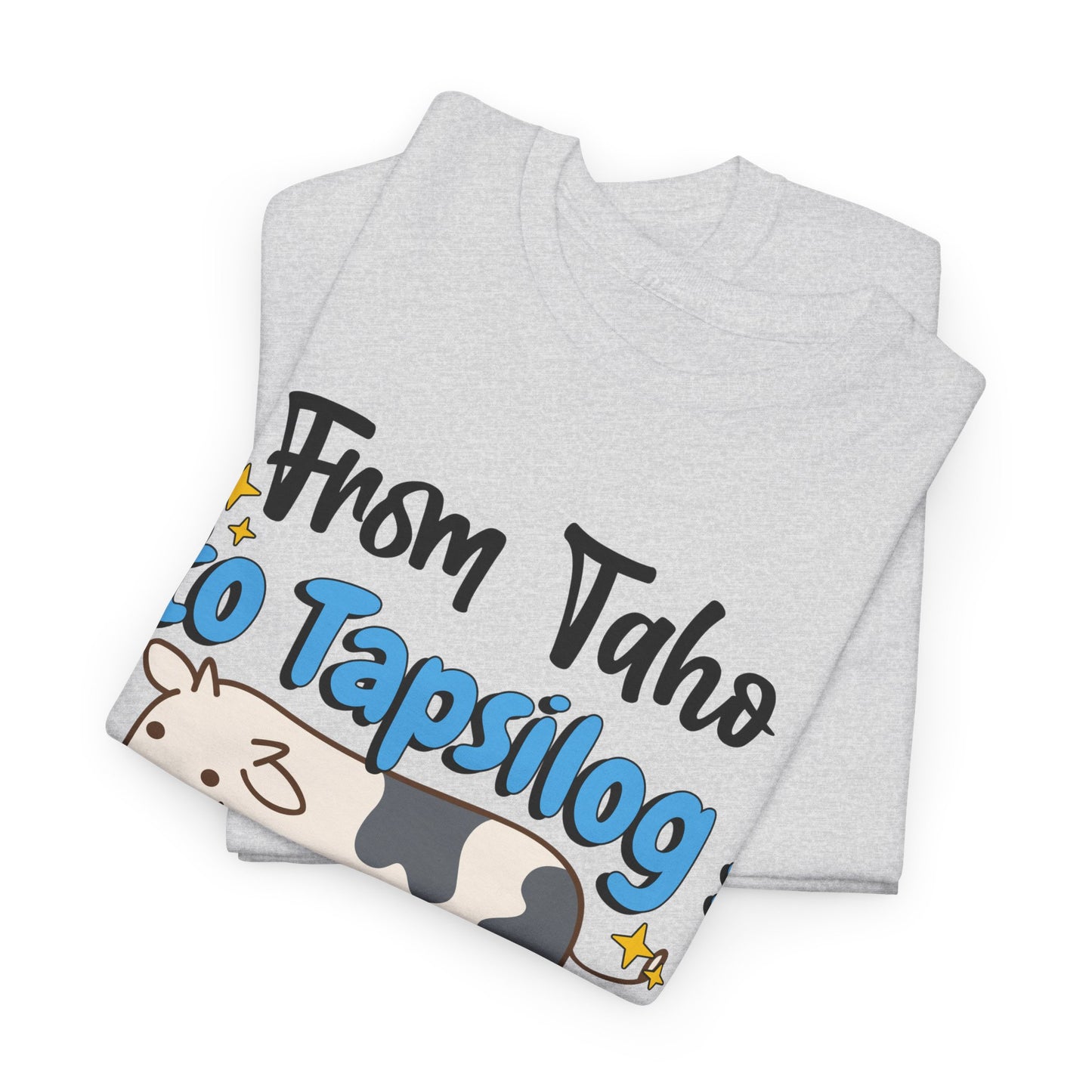 From Taho to Tapsilog: Delicious Roots Men's Cotton Tee