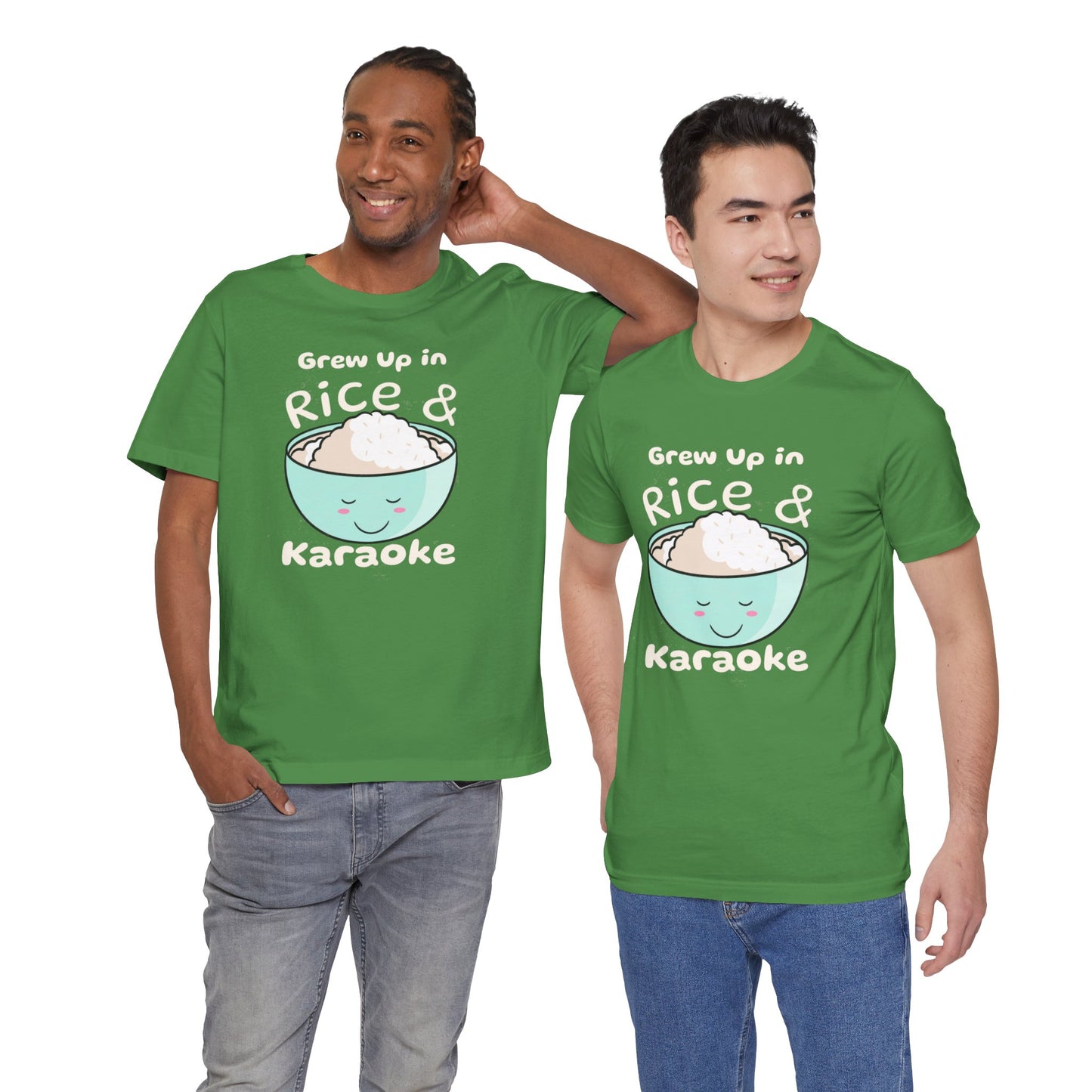 Grew Up in Rice and Karaoke Premium Soft Men's Tee