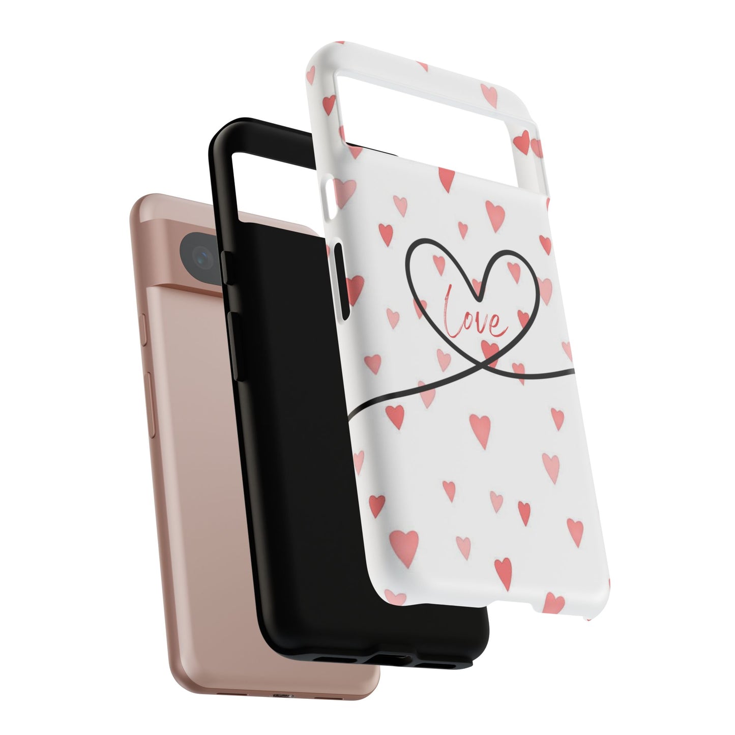 Cute Love Heart Phone Case