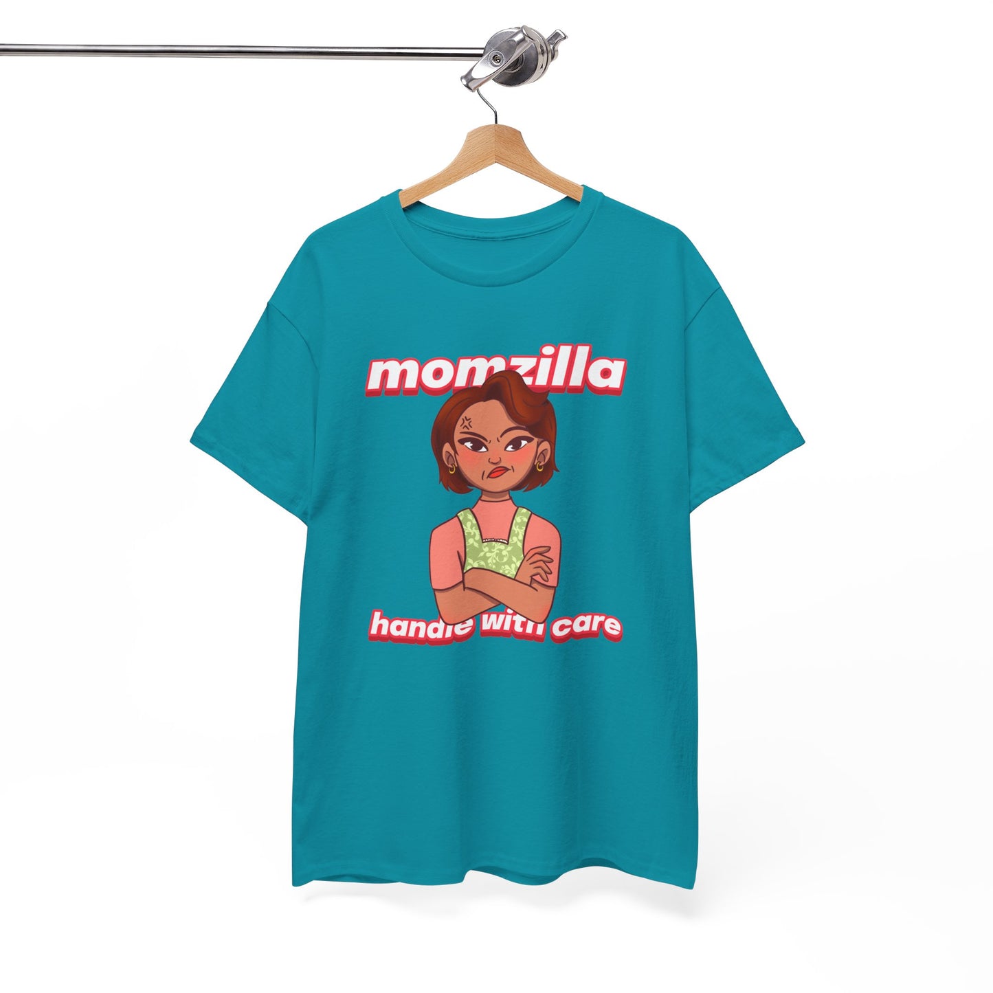 Momzilla Handle with Care Women's Tee
