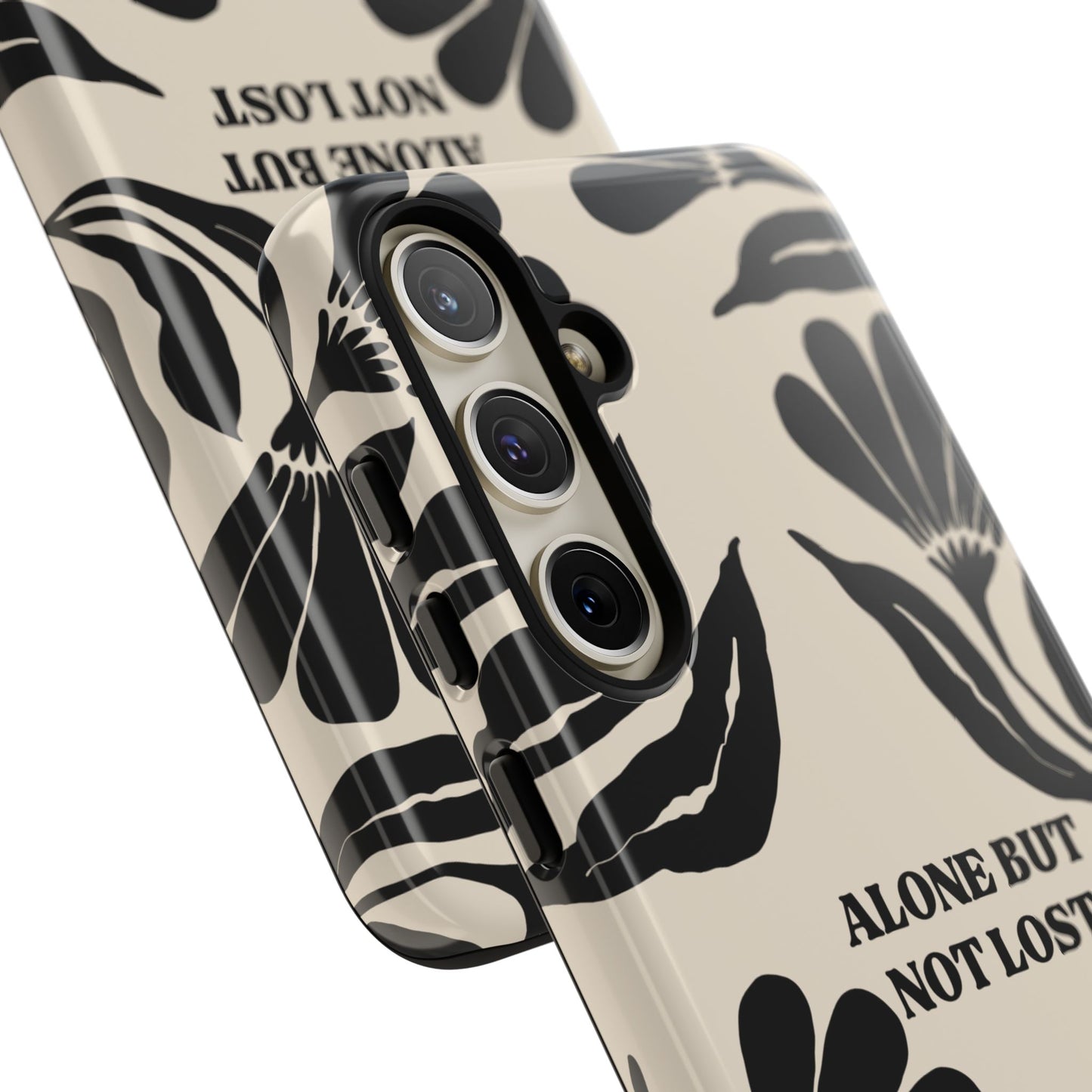 'Alone But Not Lost' Phone Case