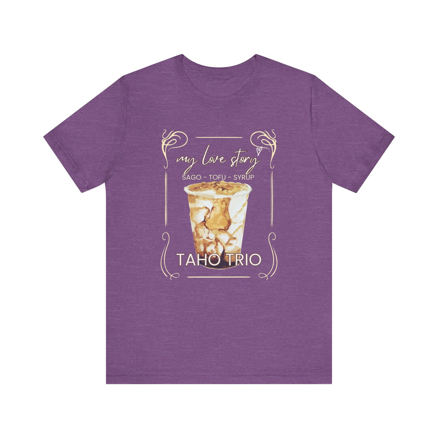 My Love Story: Taho Trio Premium Soft Men's Tee