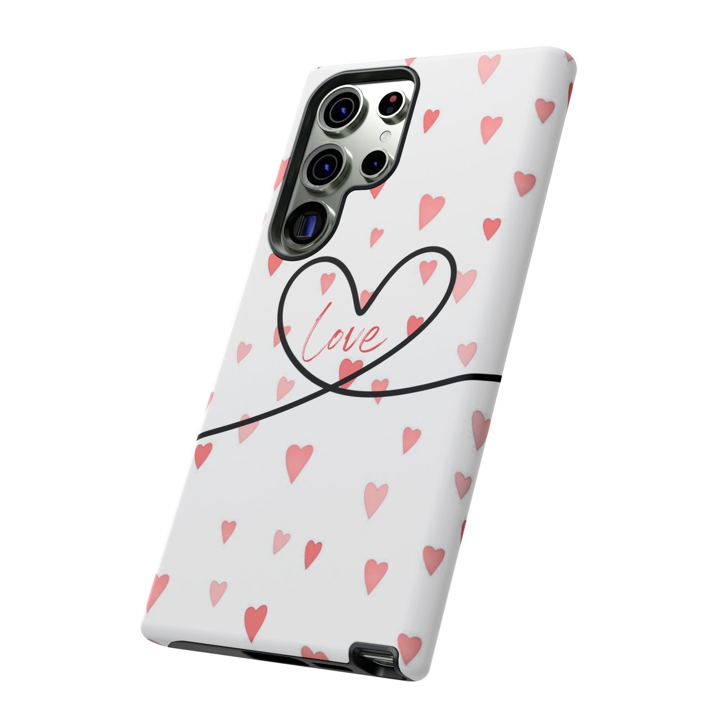 Cute Love Heart Phone Case