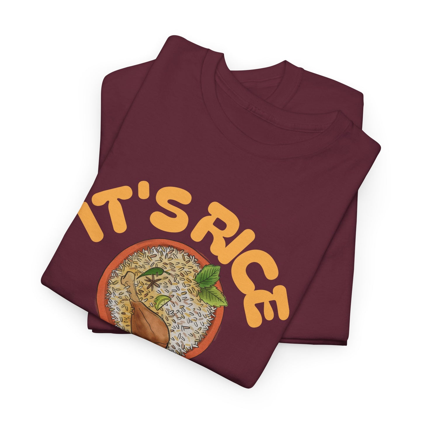 It's Rice and Adobo For Me Men's Cotton Tee