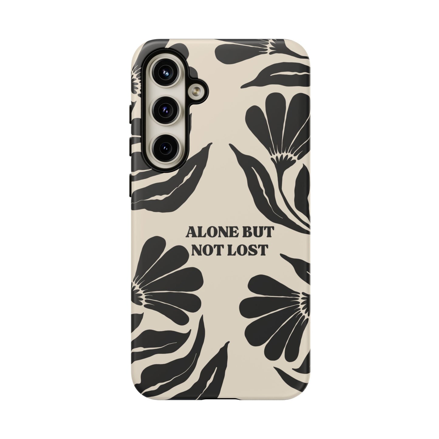 'Alone But Not Lost' Phone Case